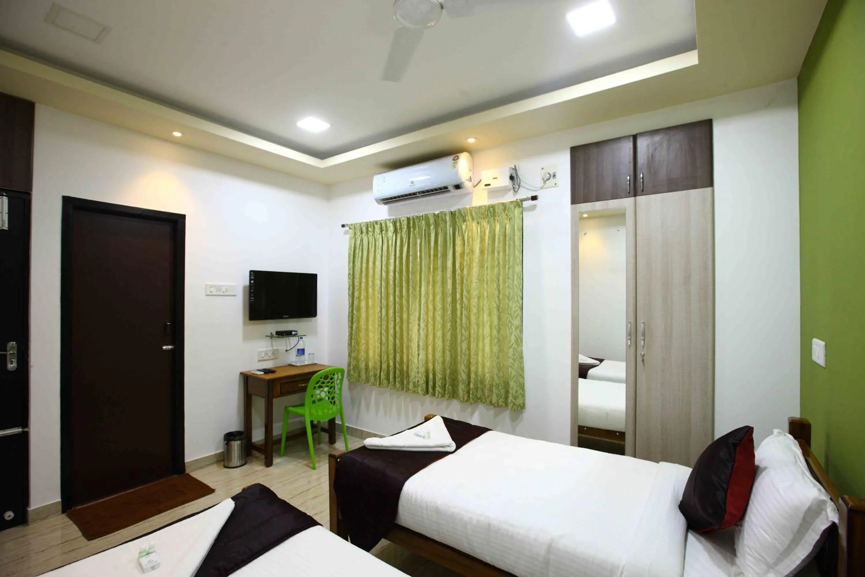 Bedroom, Bed in Sreedevi Residency