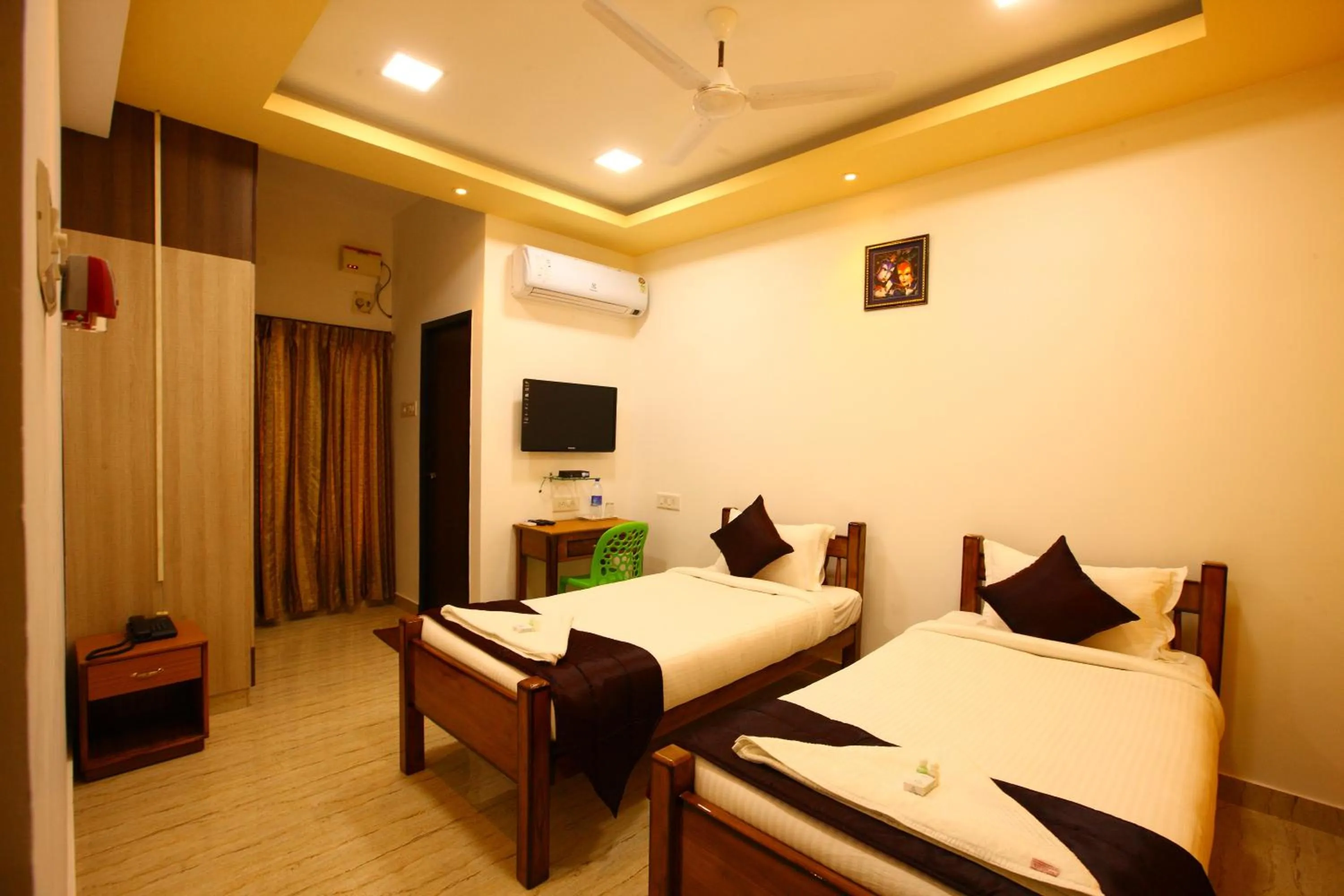 Bedroom, Bed in Sreedevi Residency