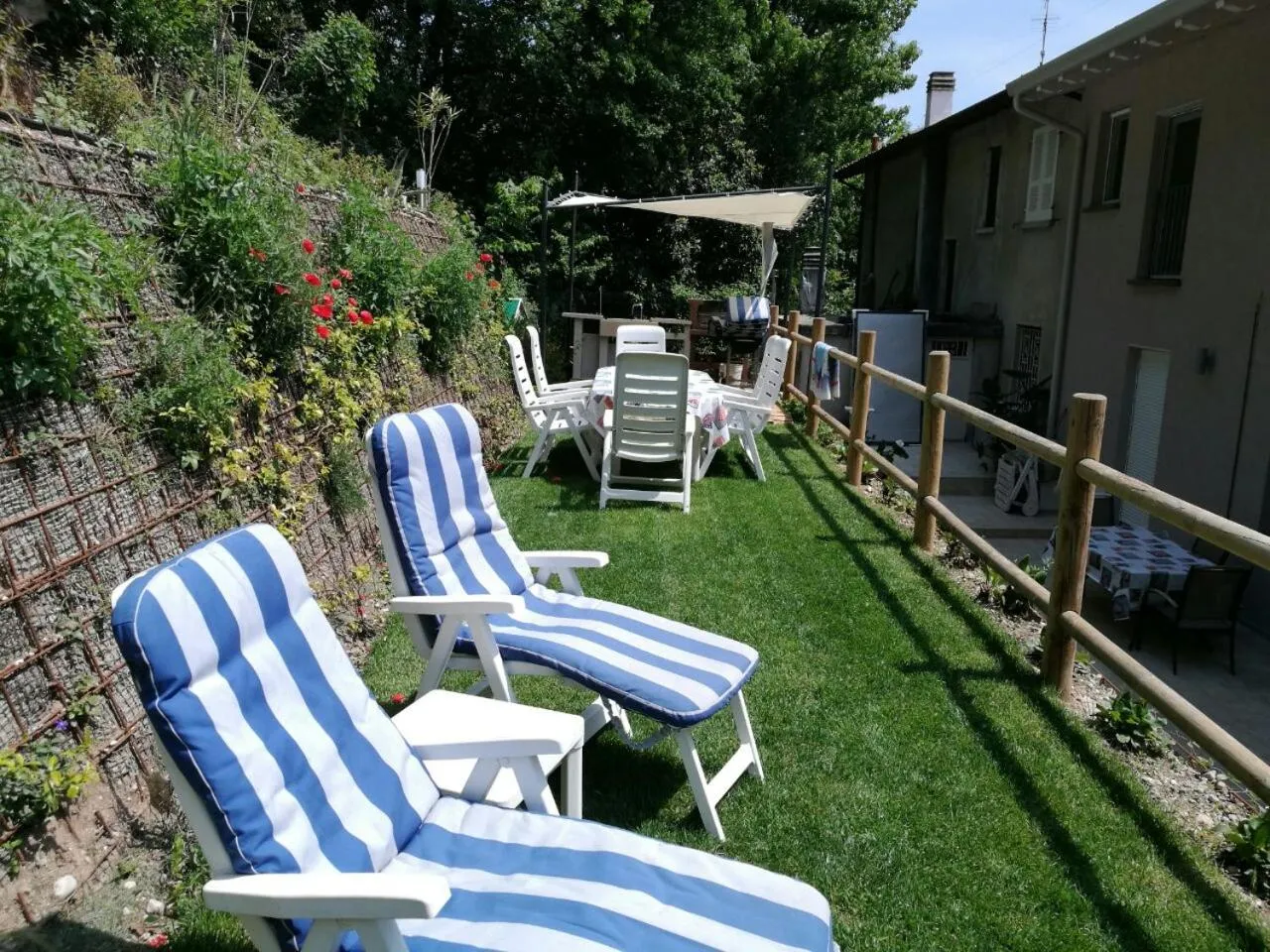 Patio in Mimosa Apartments