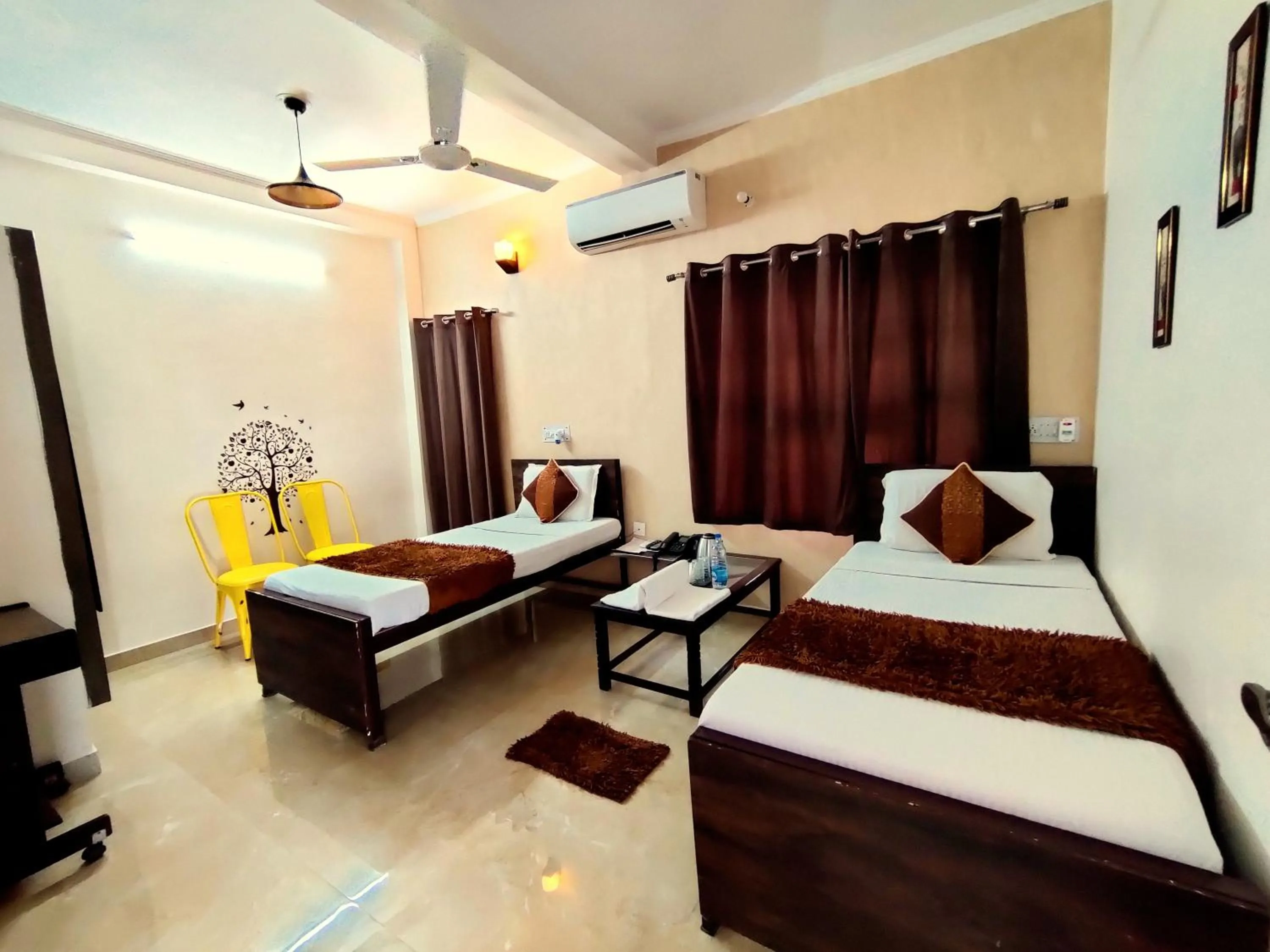 Bed in Krishna Residency - A Boutique Hotel