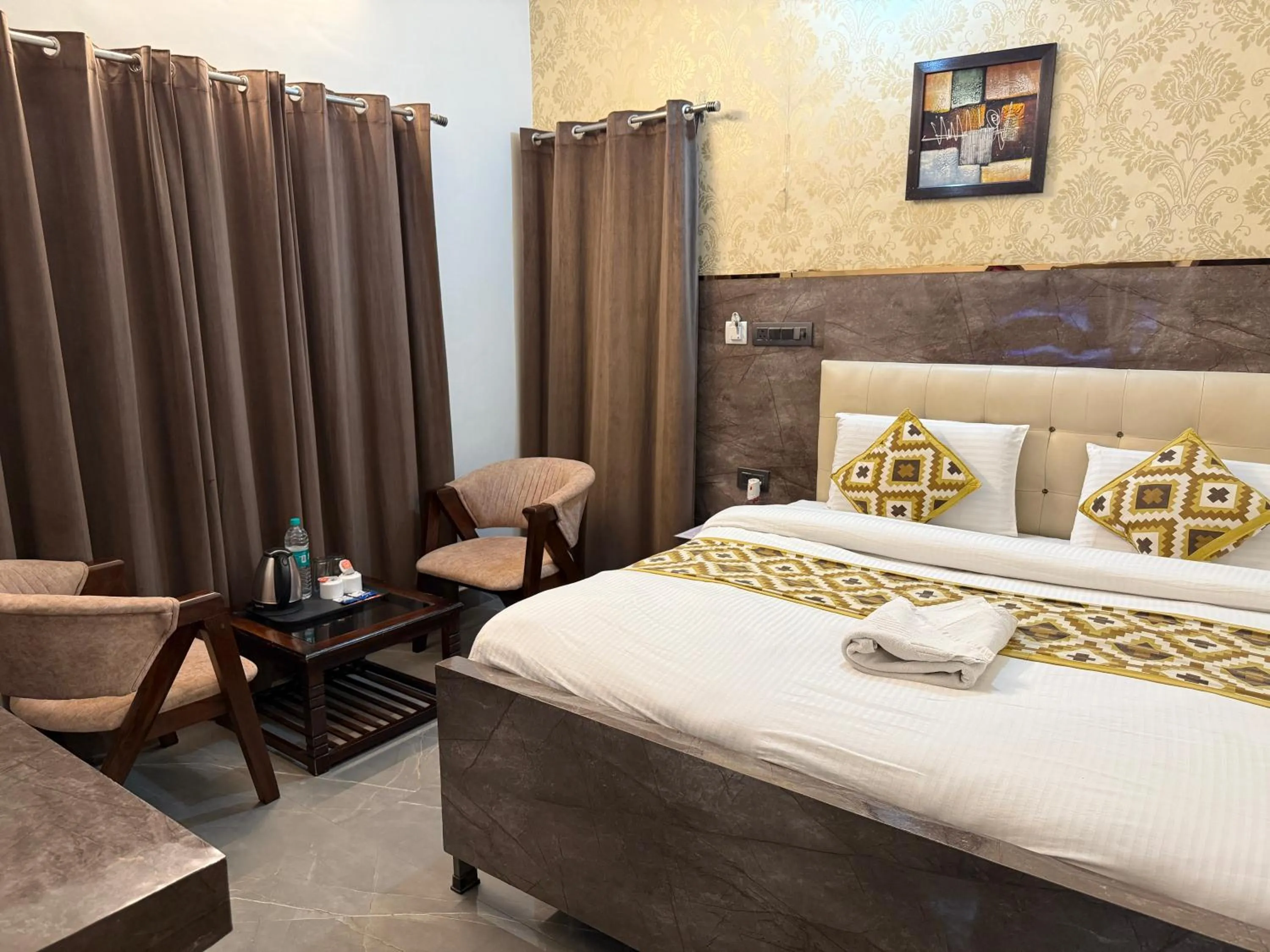 Bedroom in Krishna Residency - A Boutique Hotel