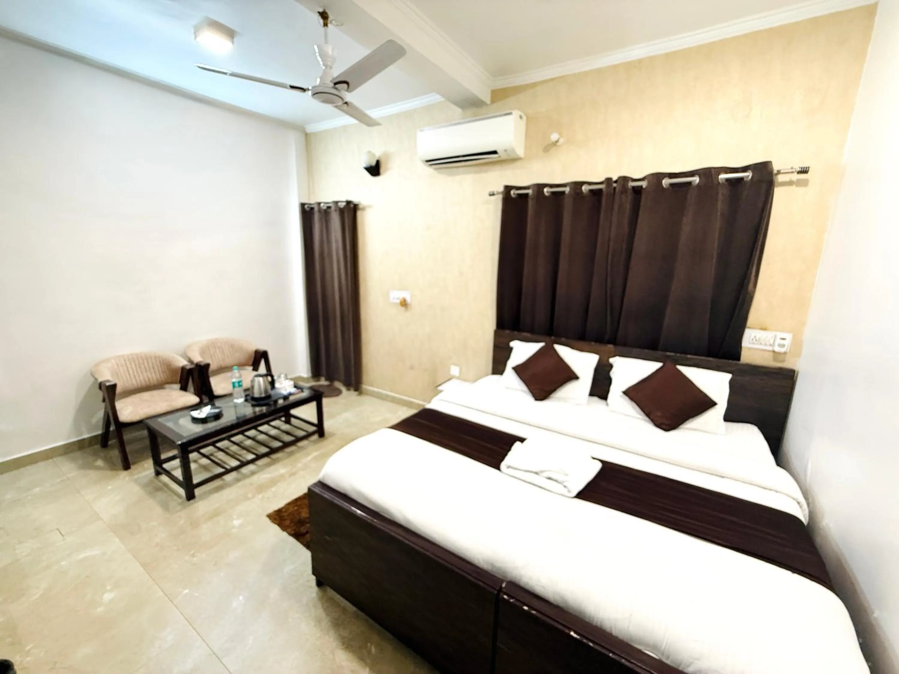 Photo of the whole room in Krishna Residency - A Boutique Hotel