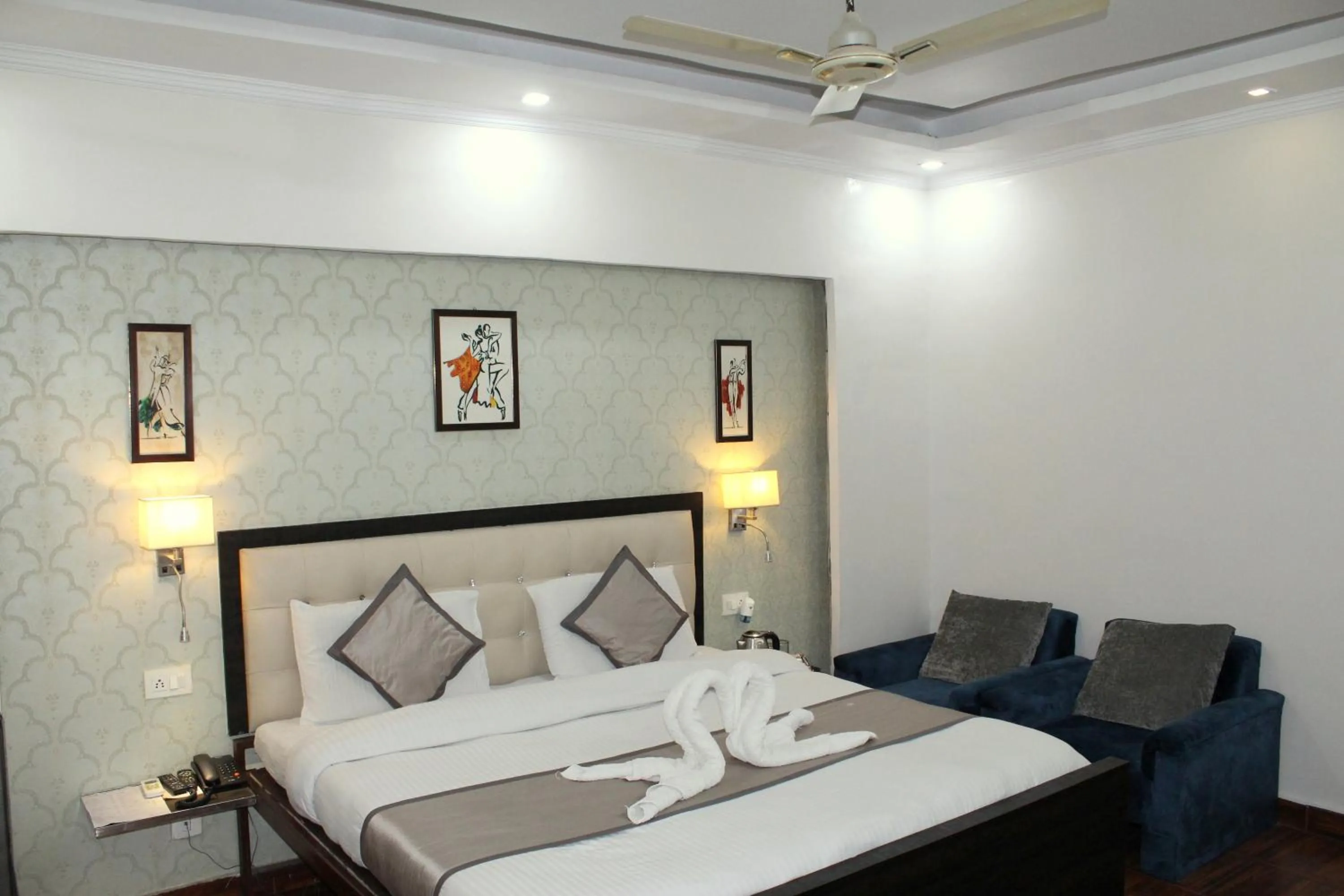 Bedroom in Krishna Residency - A Boutique Hotel