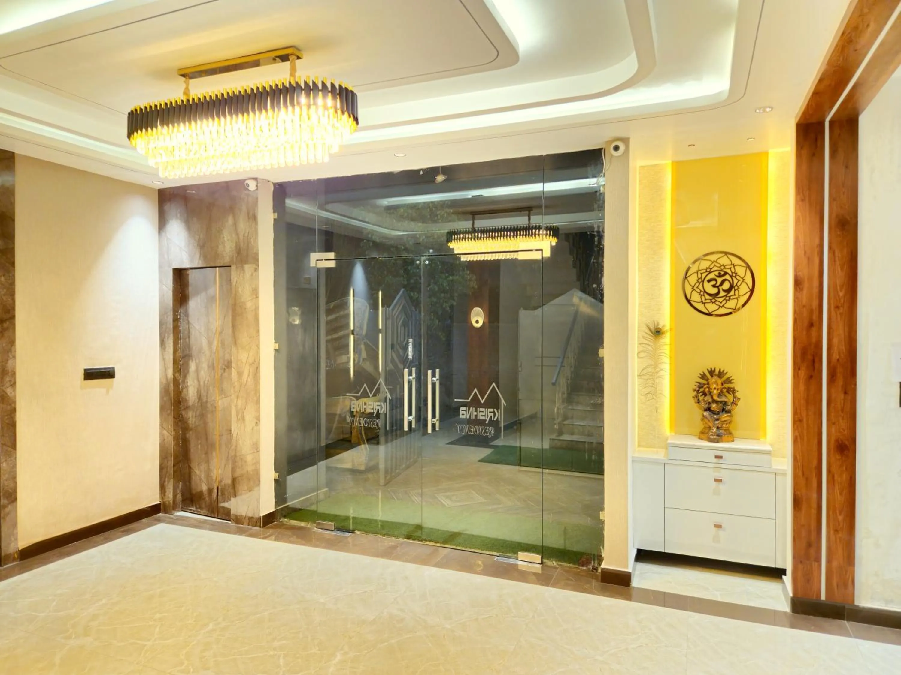 Facade/entrance in Krishna Residency - A Boutique Hotel