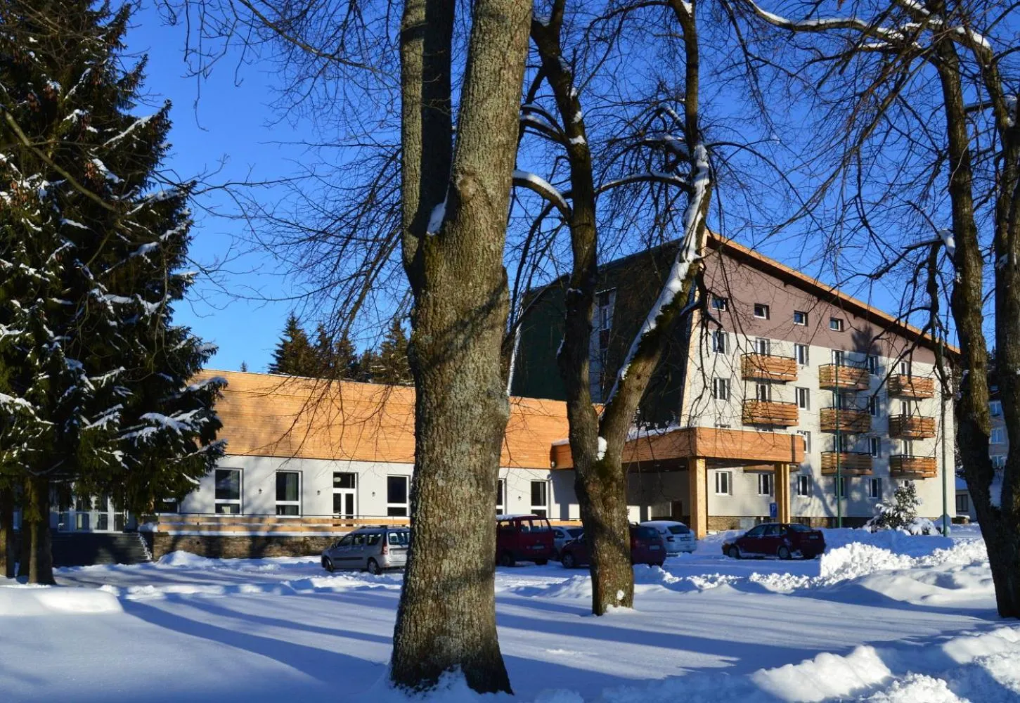 Property building in Hotel Srní a Depandance