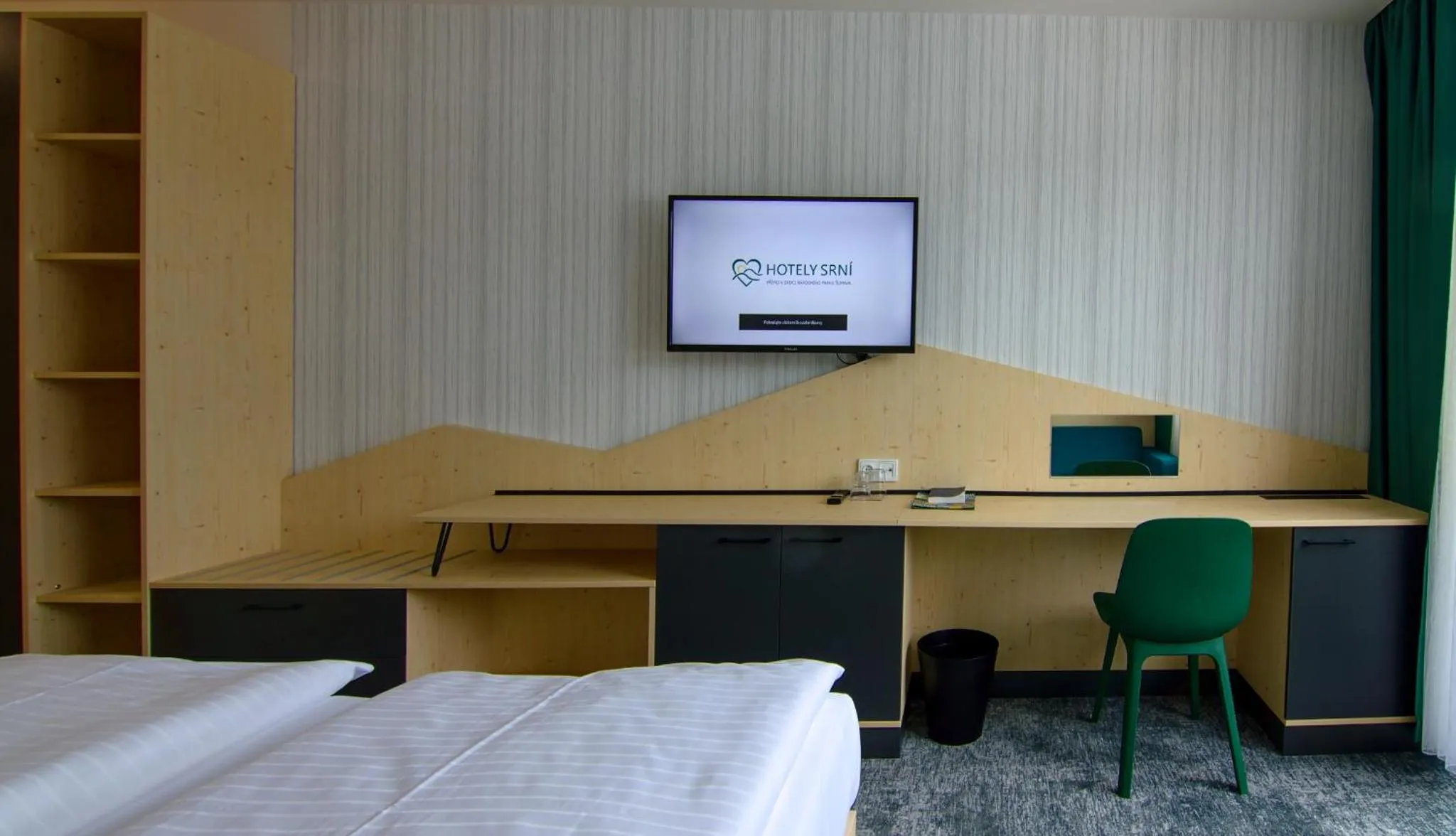 Bedroom, Bed in Hotel Srní a Depandance