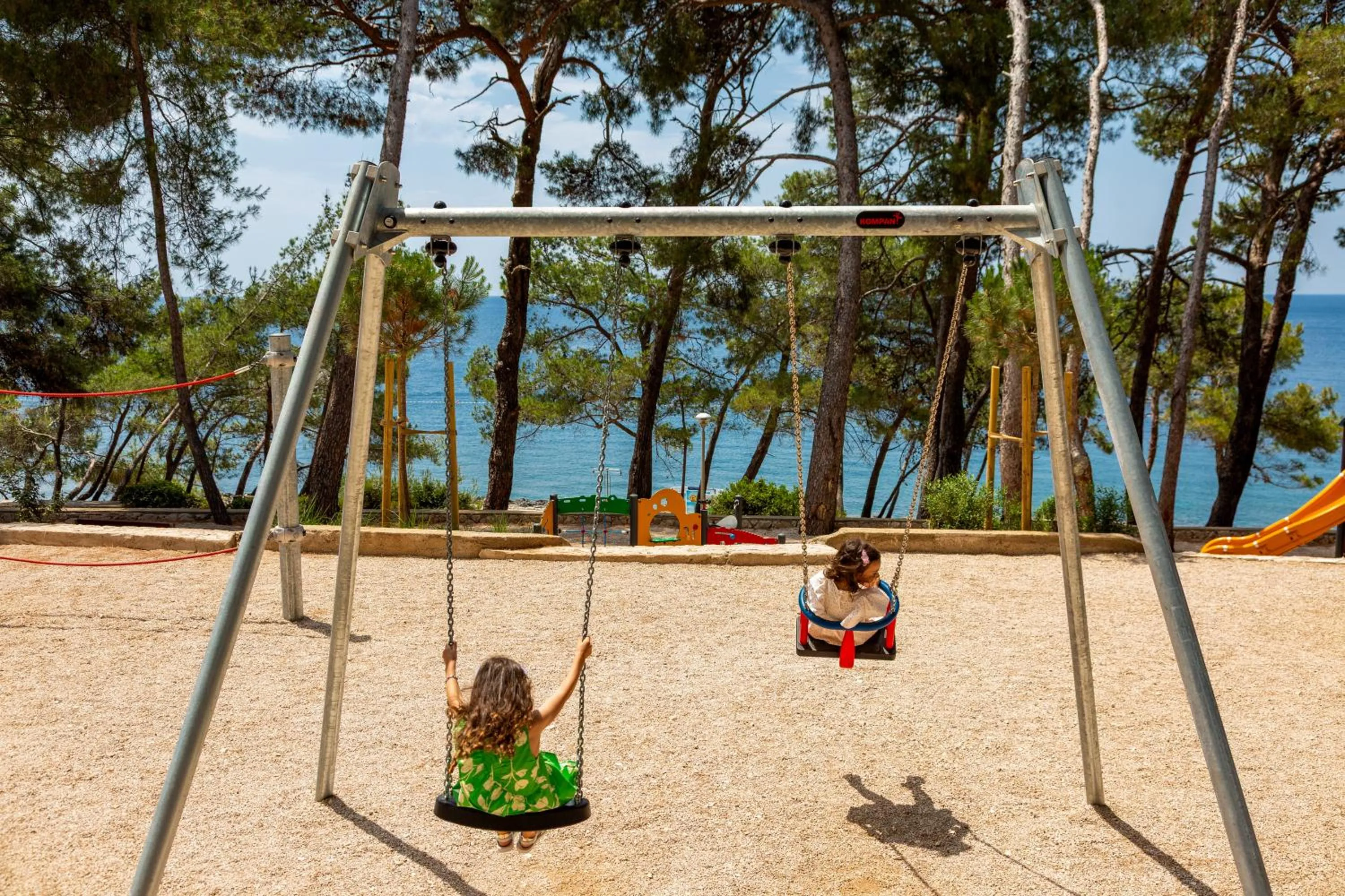 Children play ground in Family Hotel Vespera