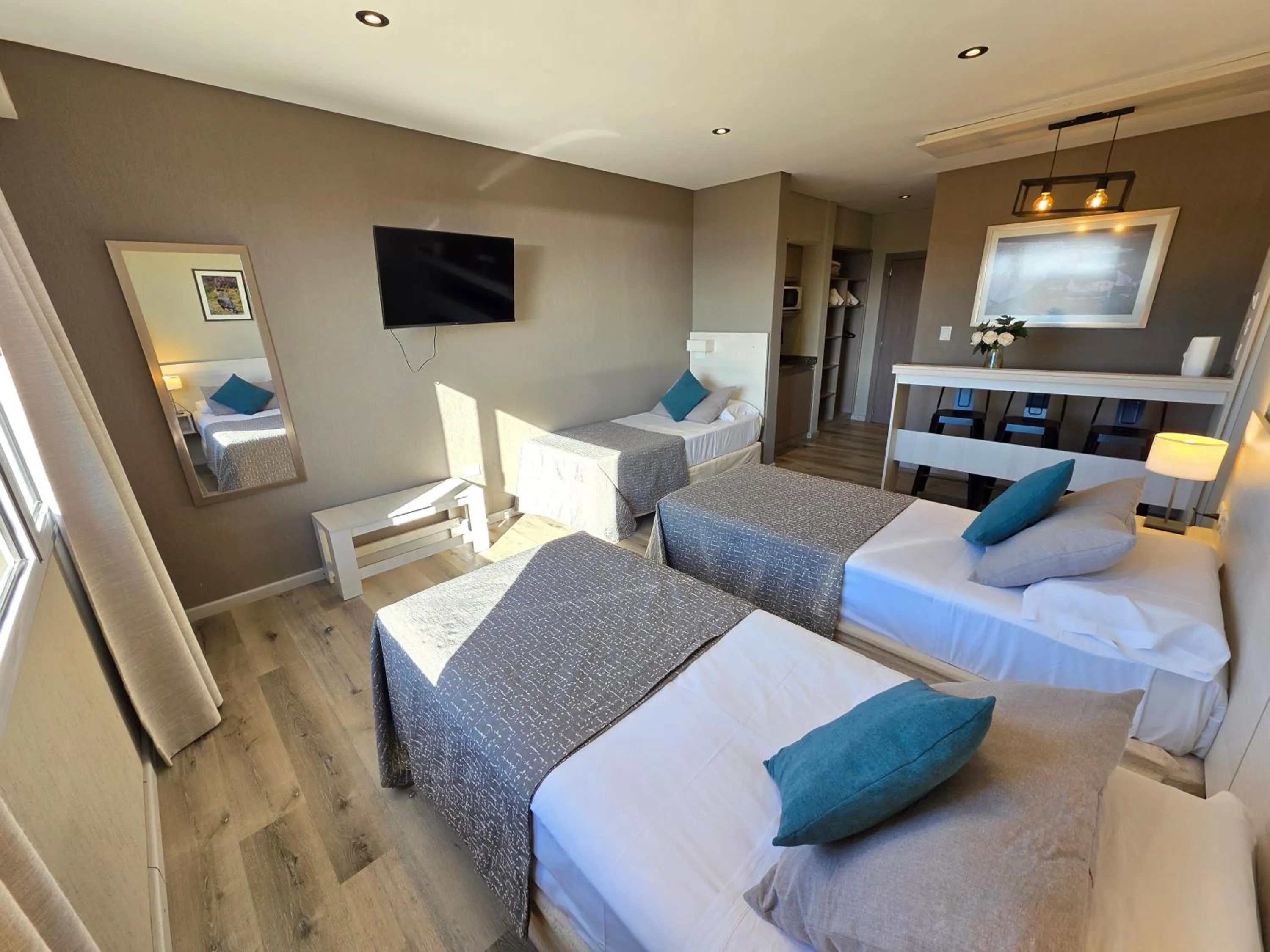 Bed in Tierra Tehuelche Hostería y Aparts