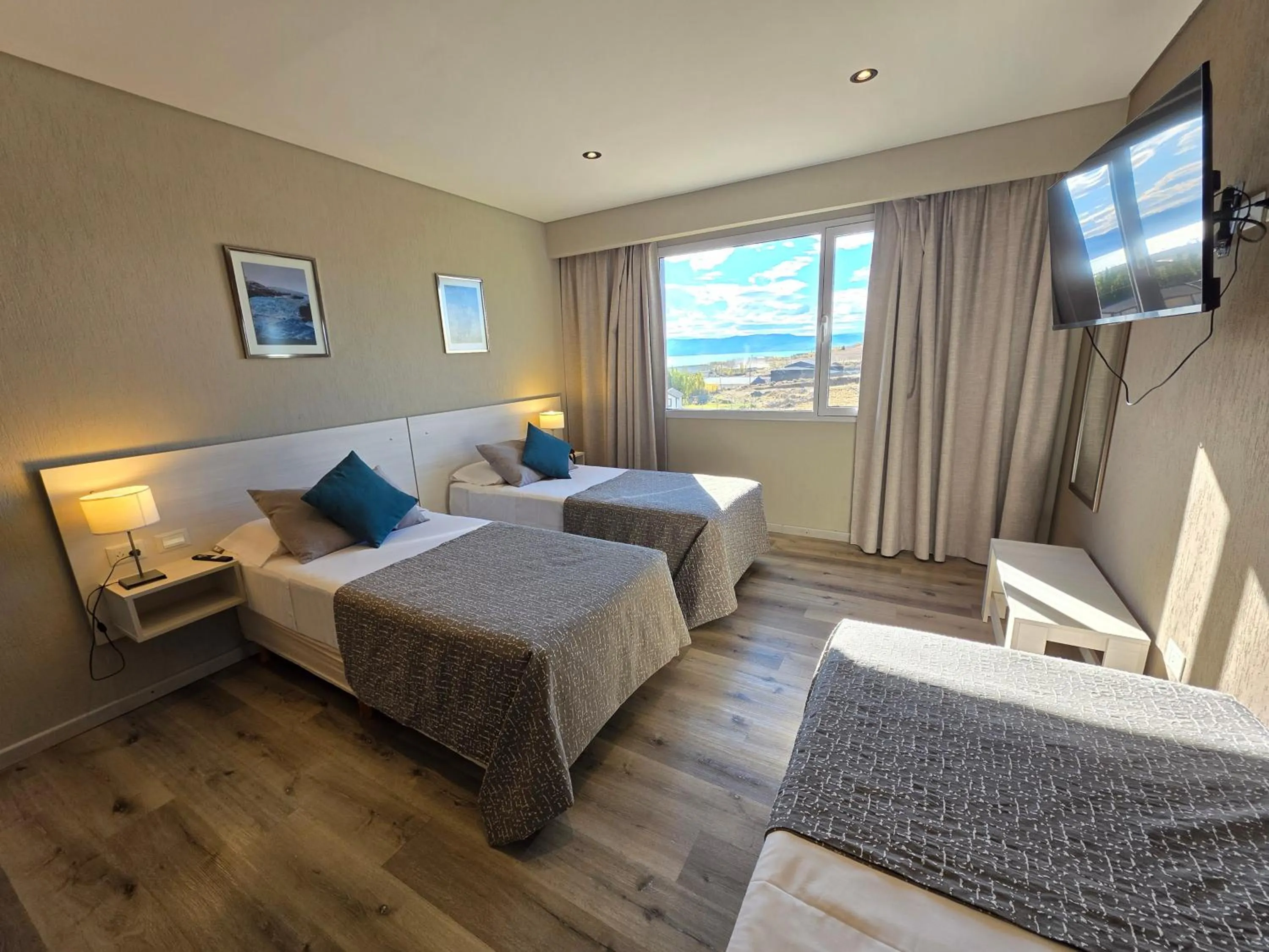 Bed in Tierra Tehuelche Hostería y Aparts