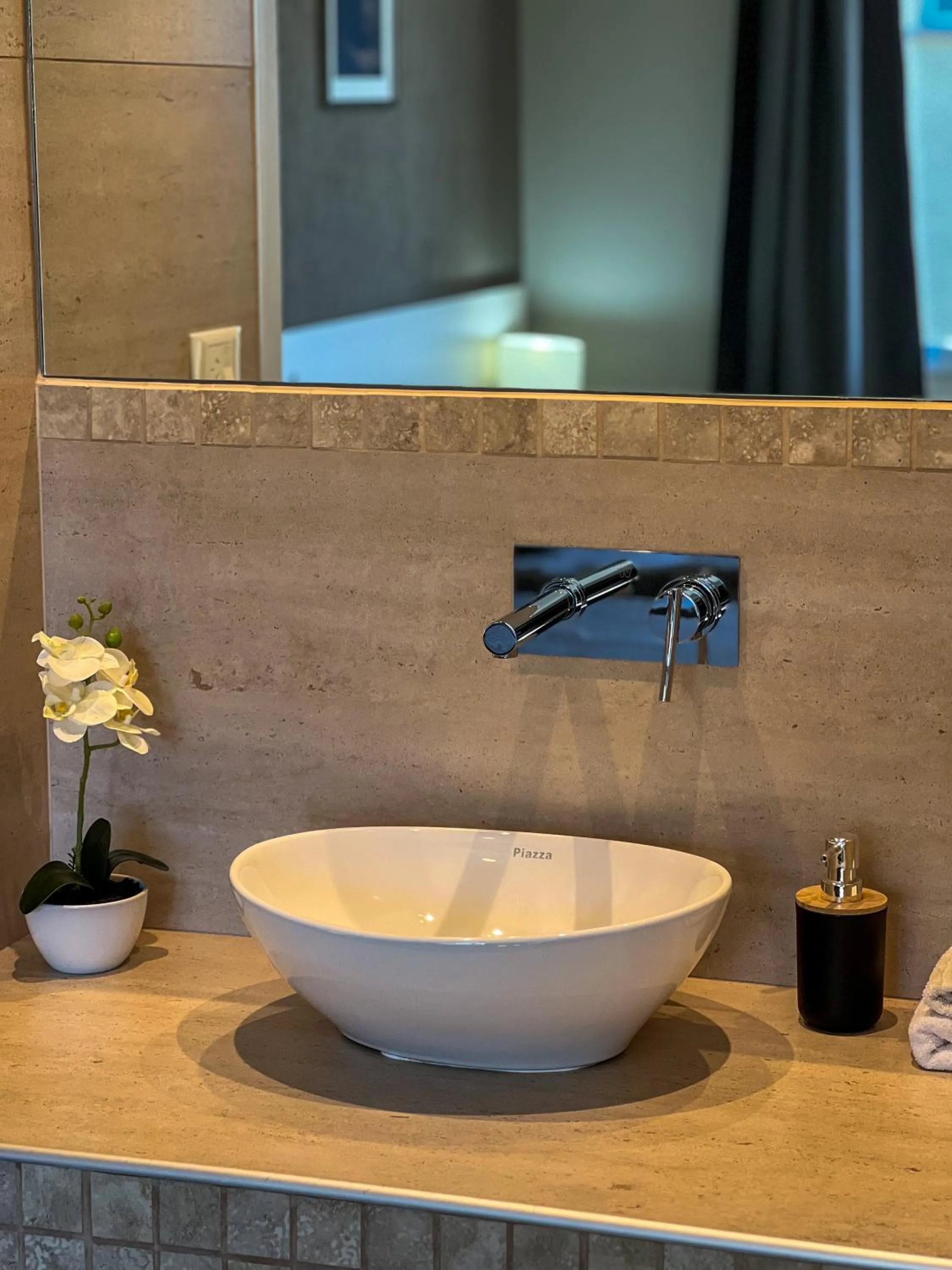 Bathroom in Tierra Tehuelche Hostería y Aparts