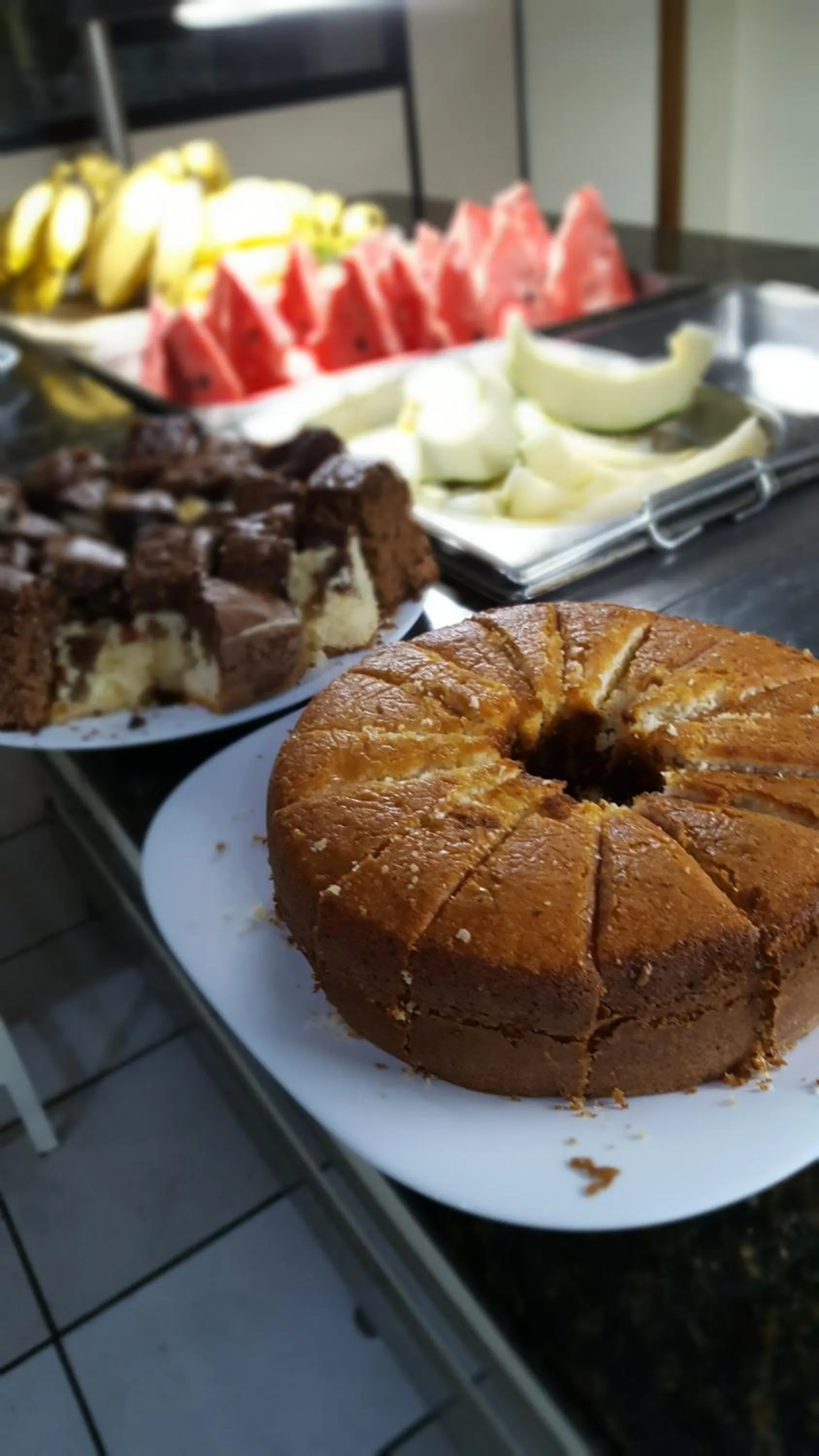 Buffet breakfast in Hotel Super Economico