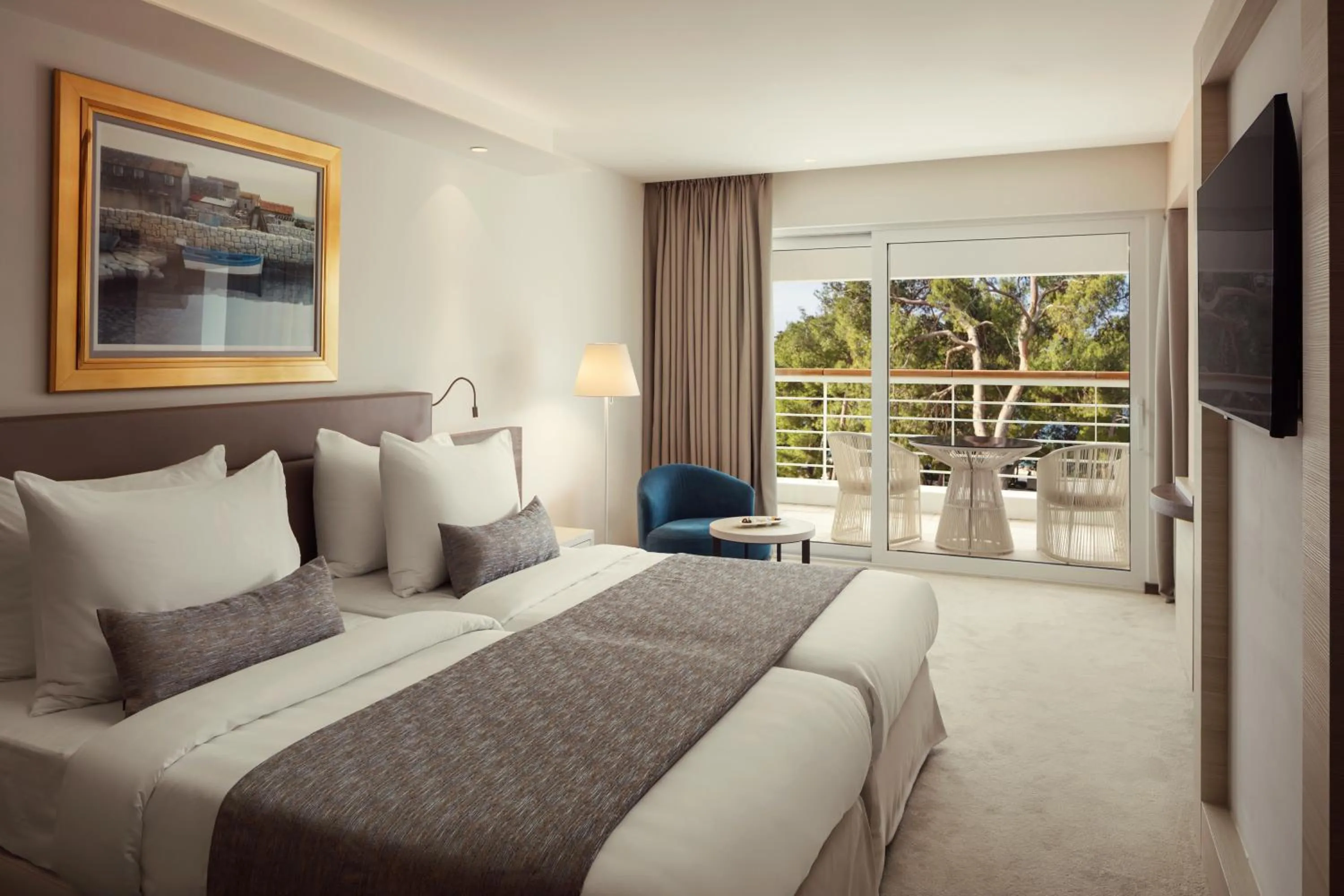 Bed in Hotel Bellevue