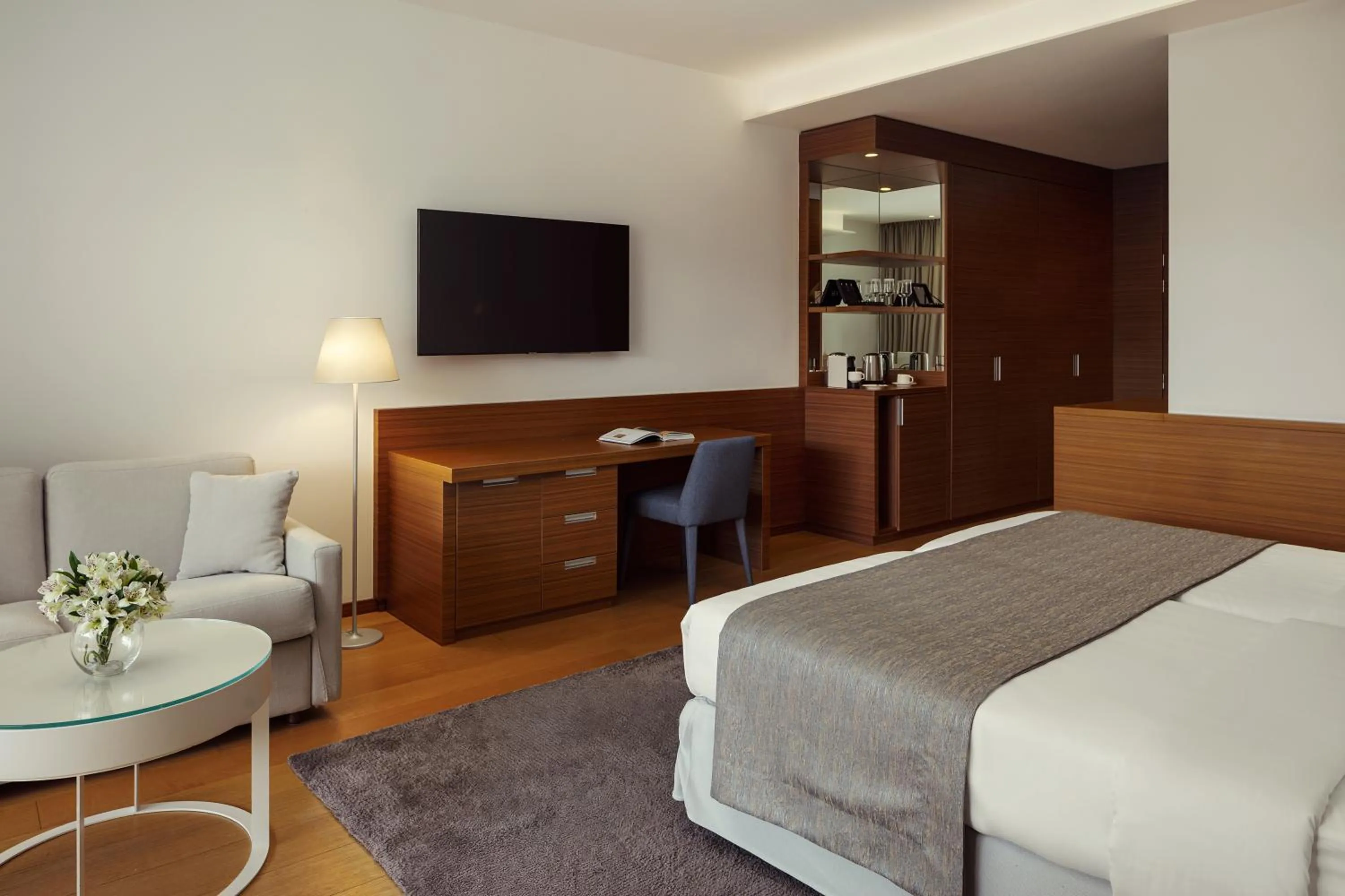 Bed in Hotel Bellevue