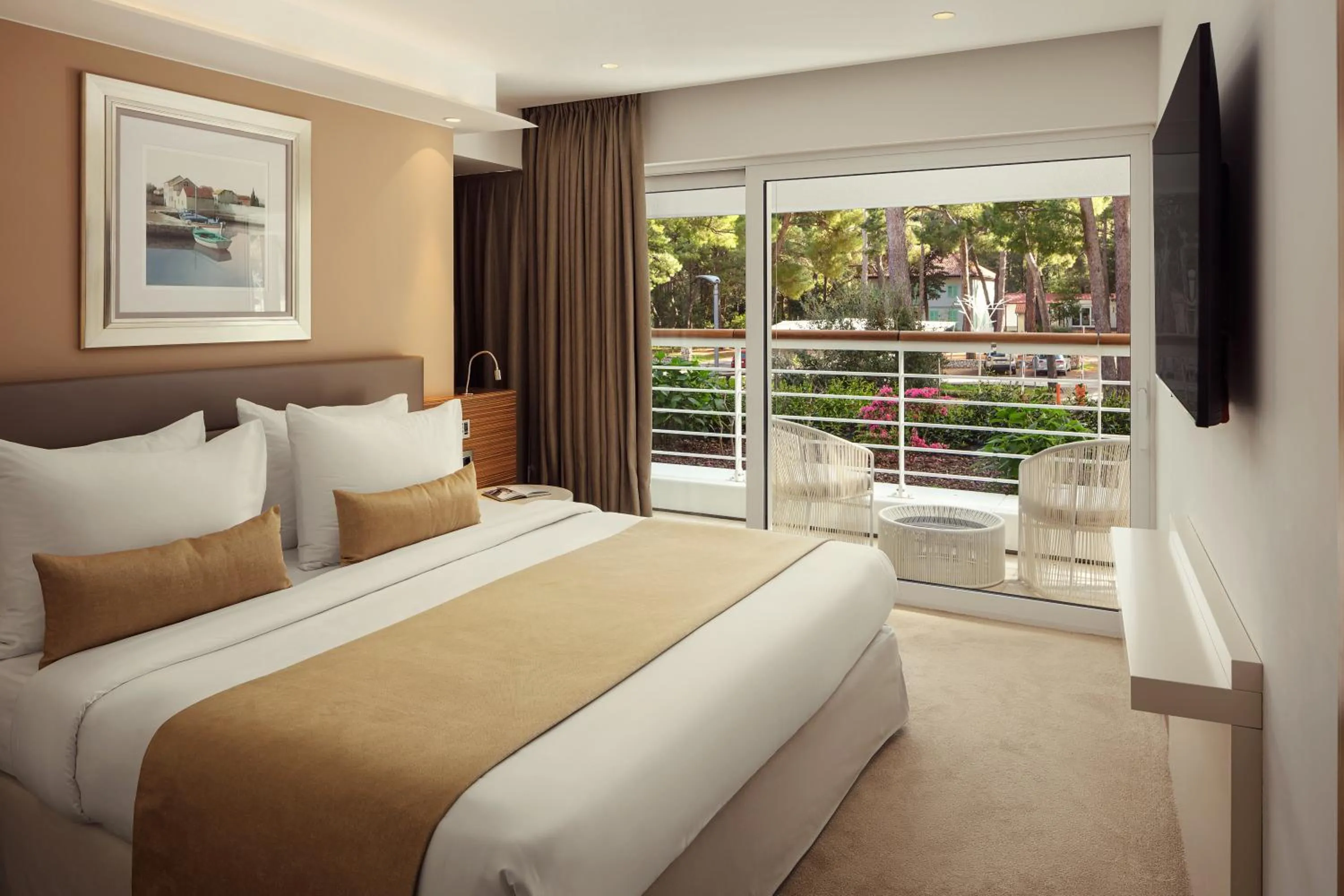 Bed in Hotel Bellevue