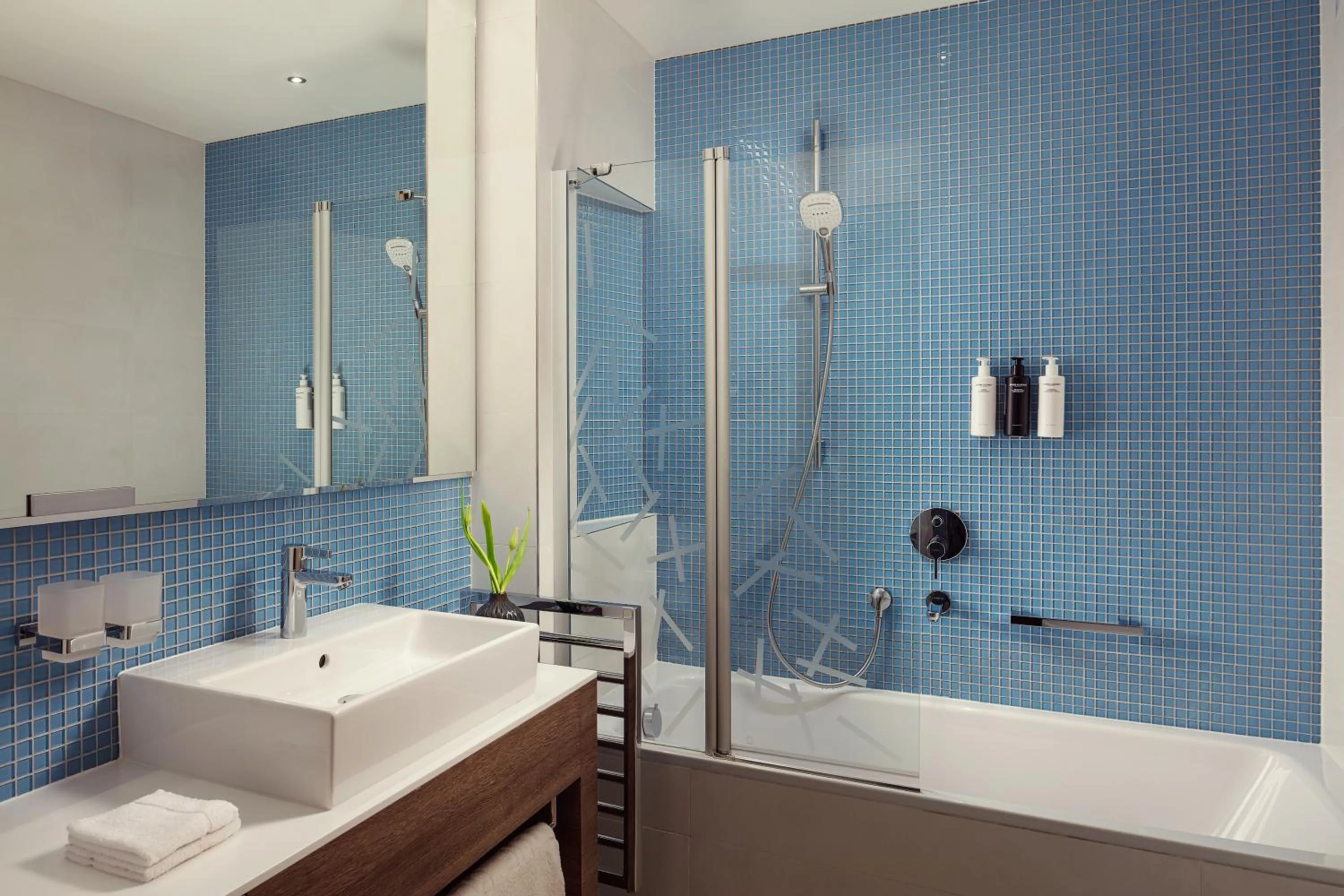 Shower in Hotel Bellevue