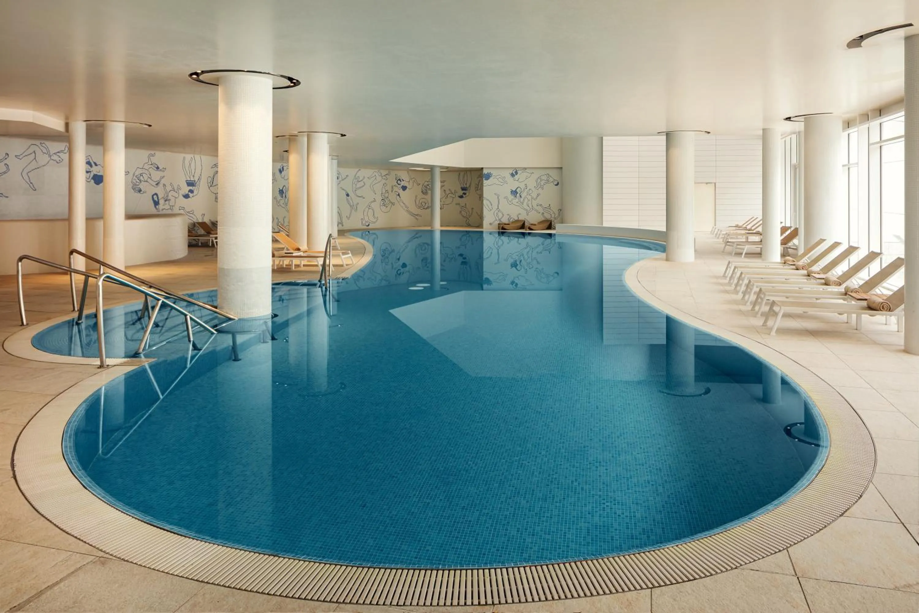 Spa and wellness centre/facilities in Hotel Bellevue