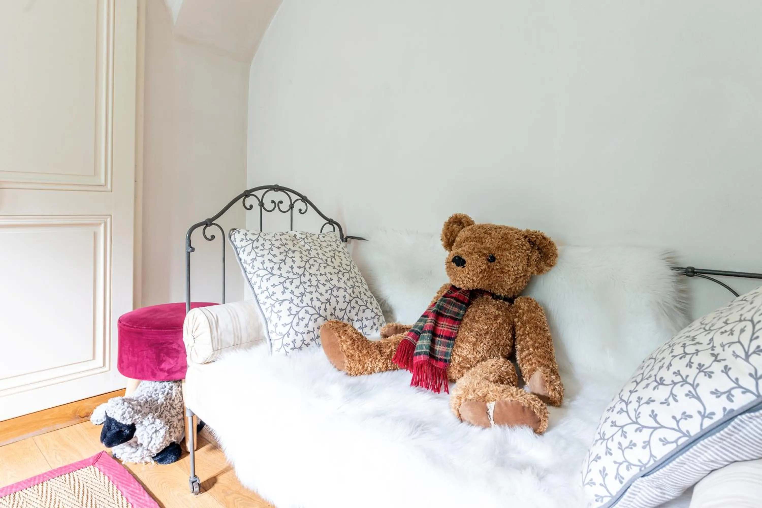 Decorative detail, Bed in Bed end breakfast du centre