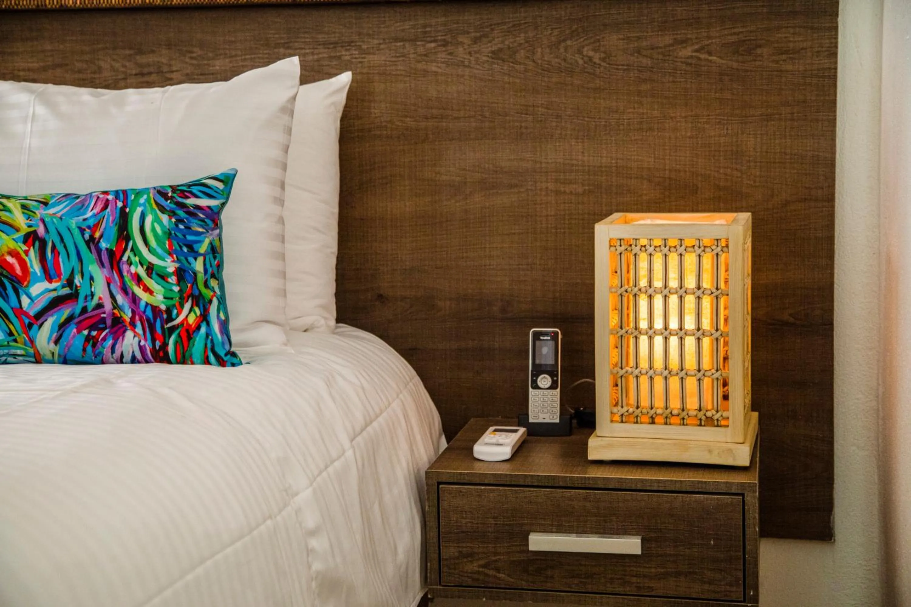 Bed in Solare SAI Ecohotel