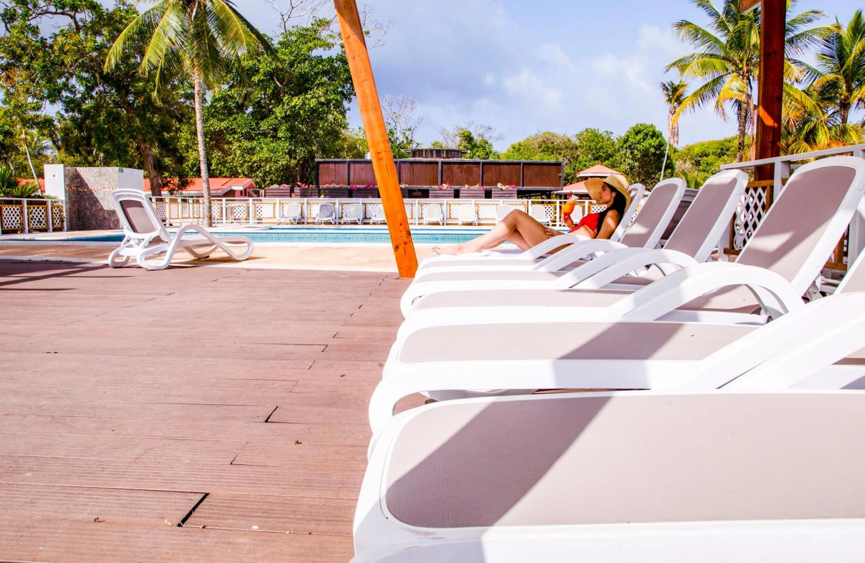 Swimming pool in Solare SAI Ecohotel