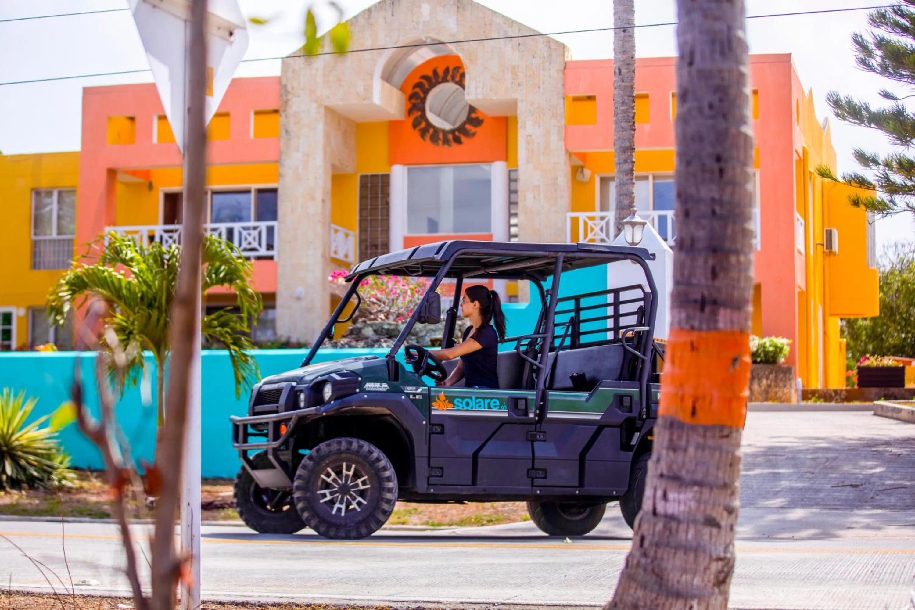 Facade/entrance in Solare SAI Ecohotel