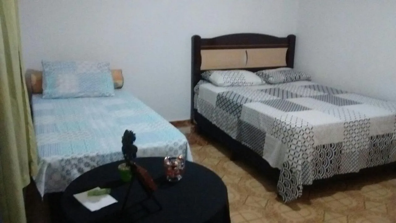 Bed in Pousada Ana Poipa