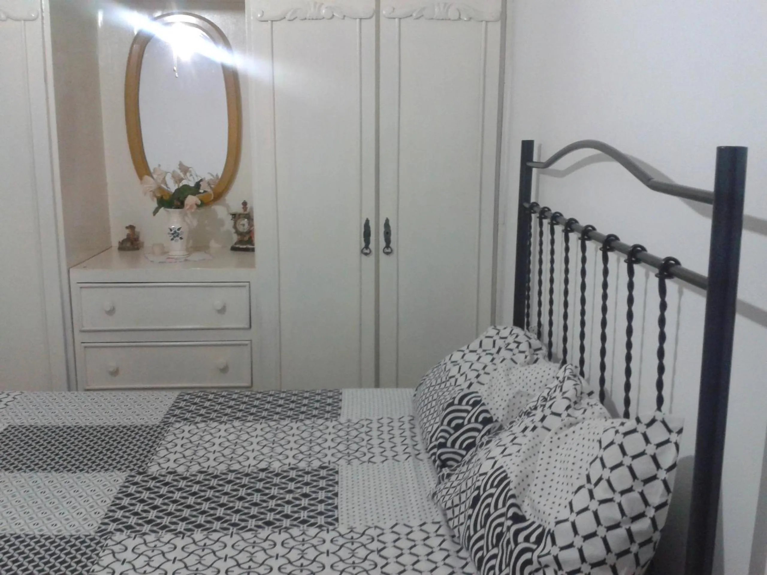 Bed in Pousada Ana Poipa