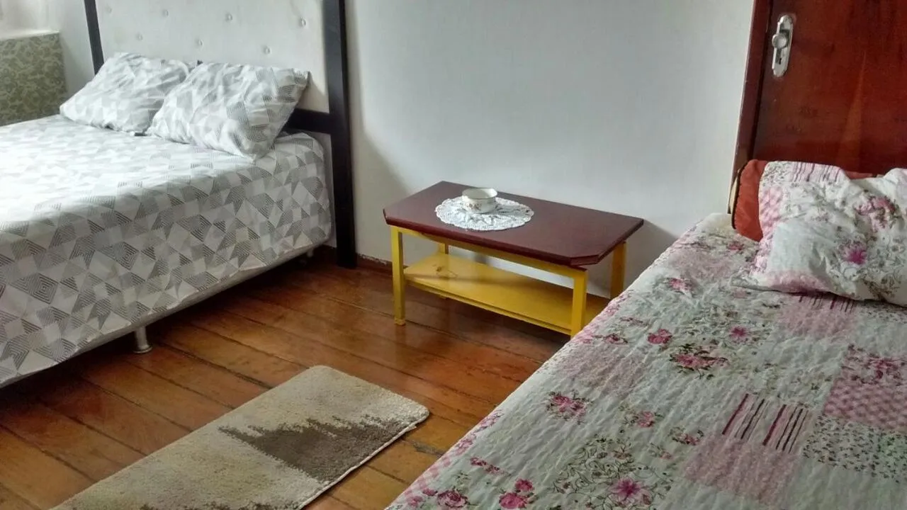 Bed in Pousada Ana Poipa