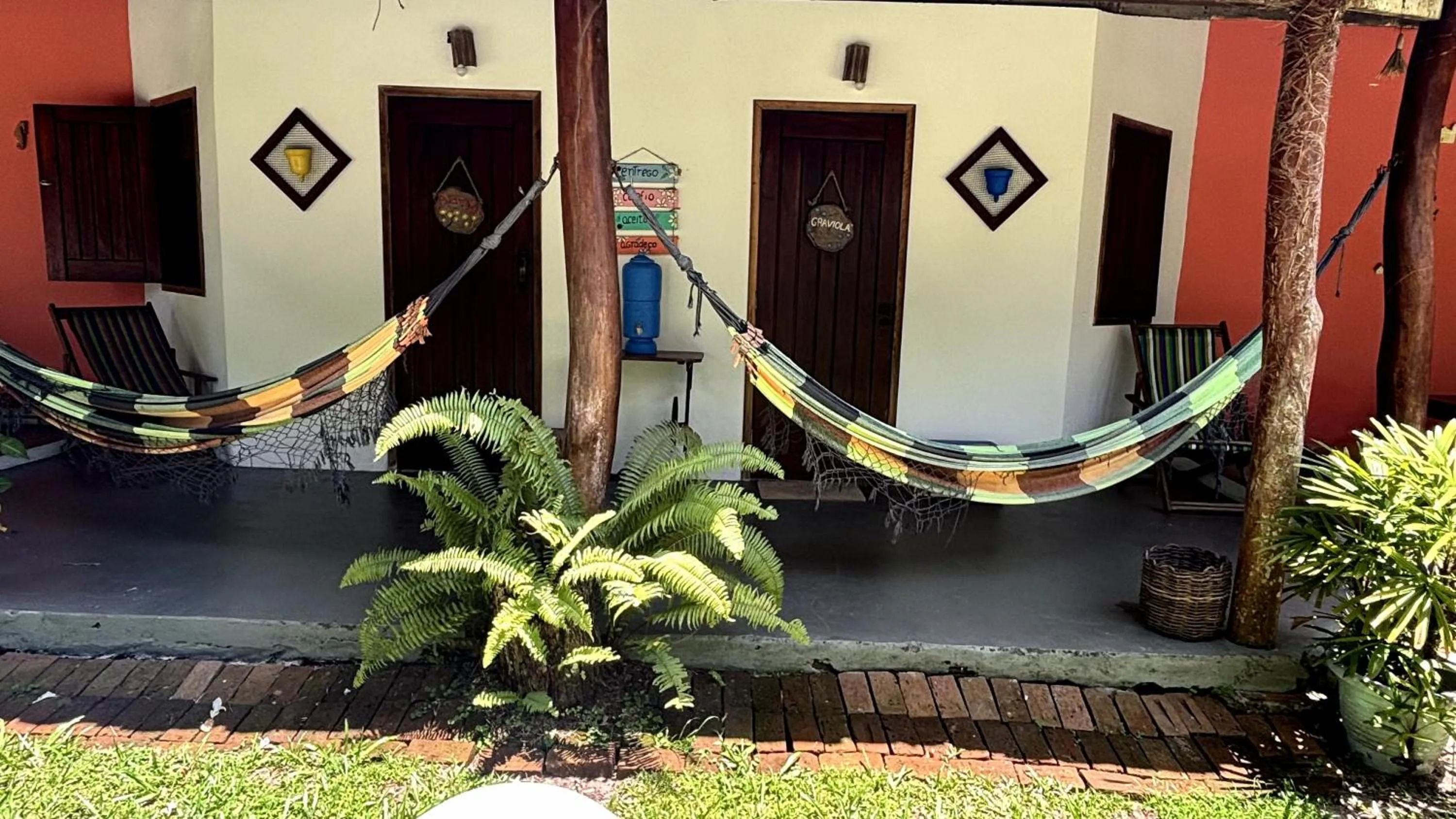 Garden in Pousada Estrela do Mar