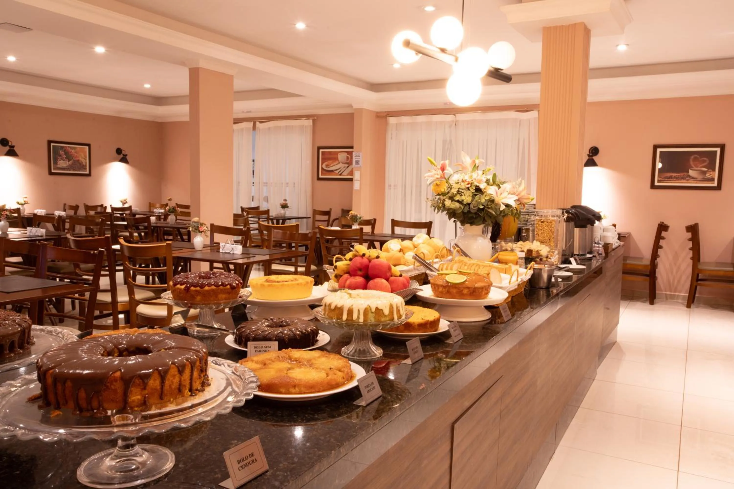 Buffet breakfast in Ellus Hotel