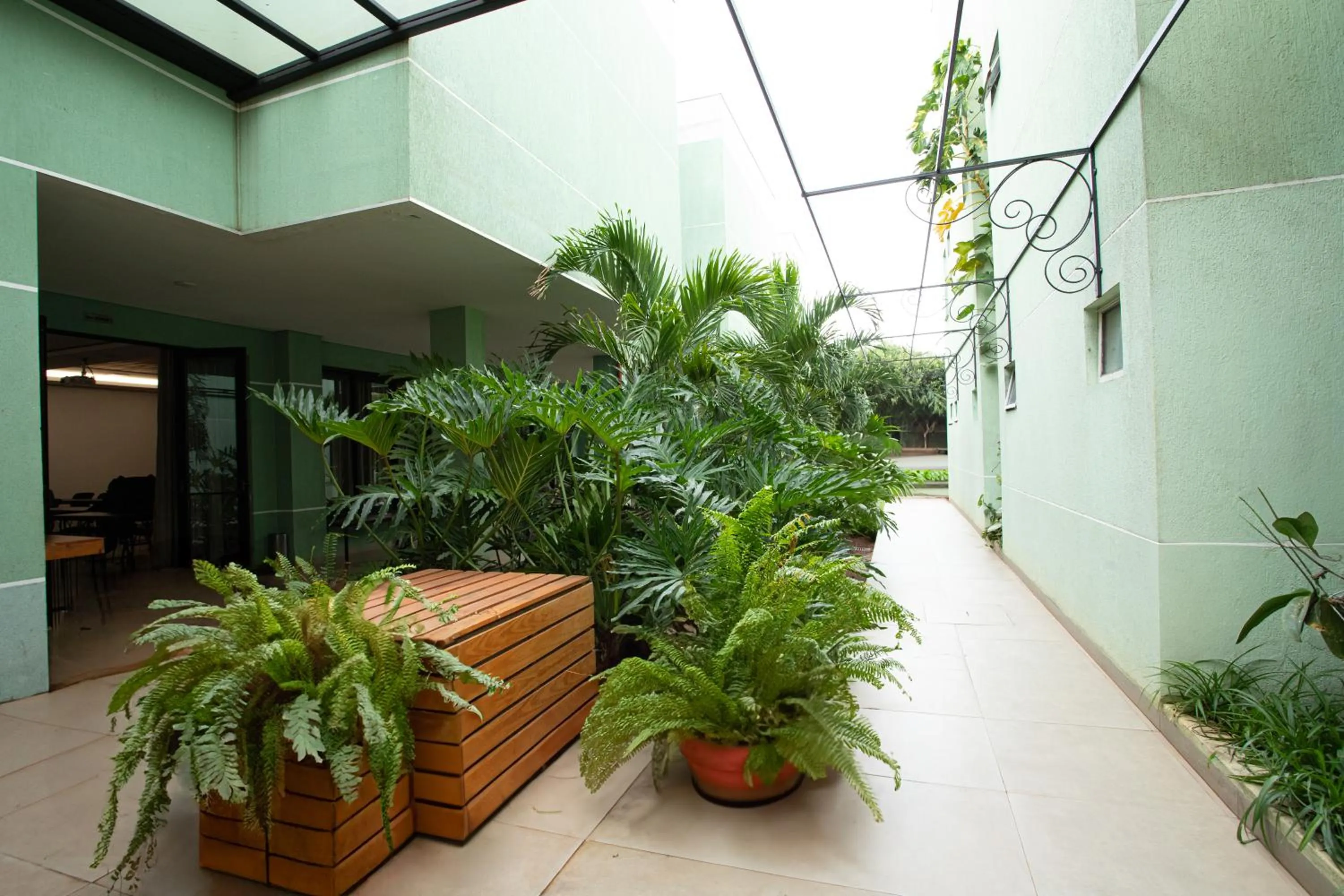 Garden in Ellus Hotel