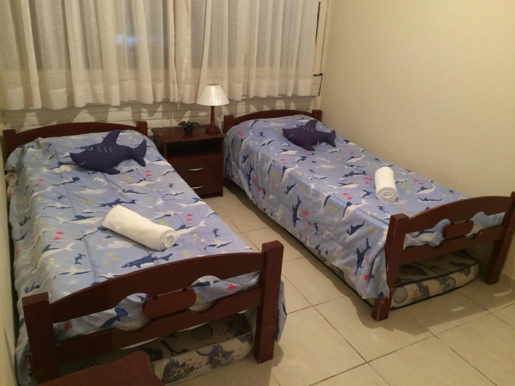 Bed in Geriba Apart Hotel