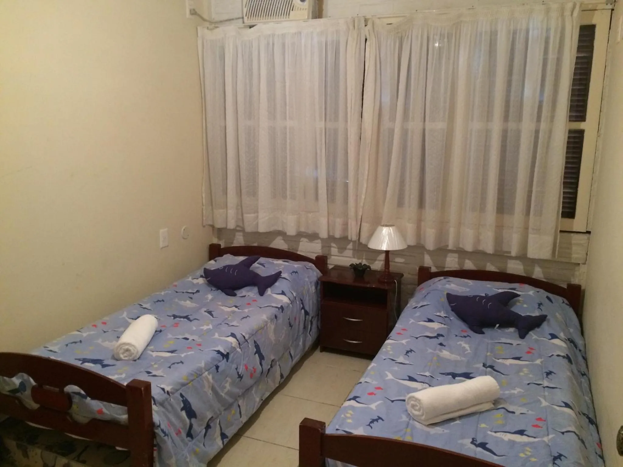 Bed in Geriba Apart Hotel