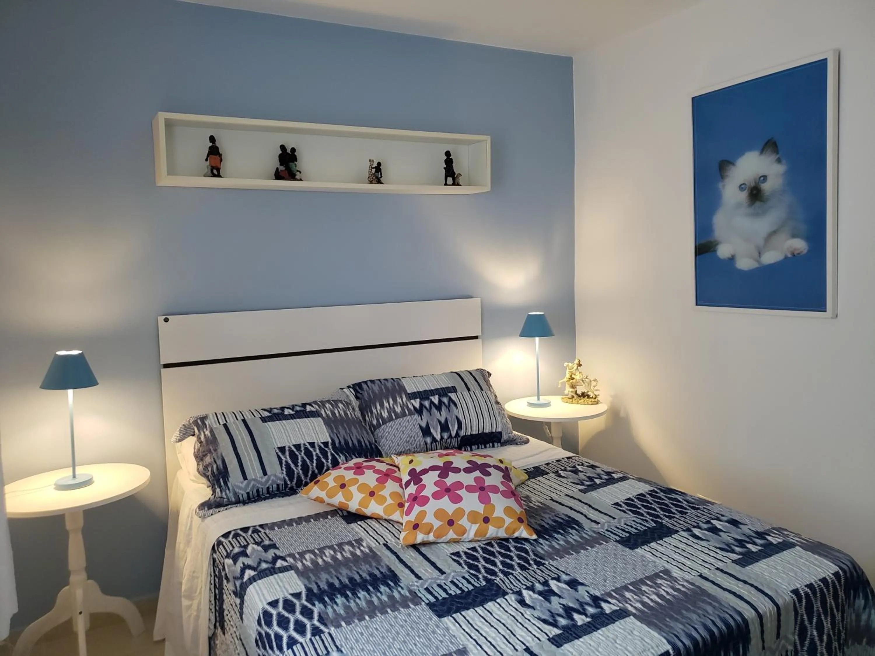 Bed in Geriba Apart Hotel