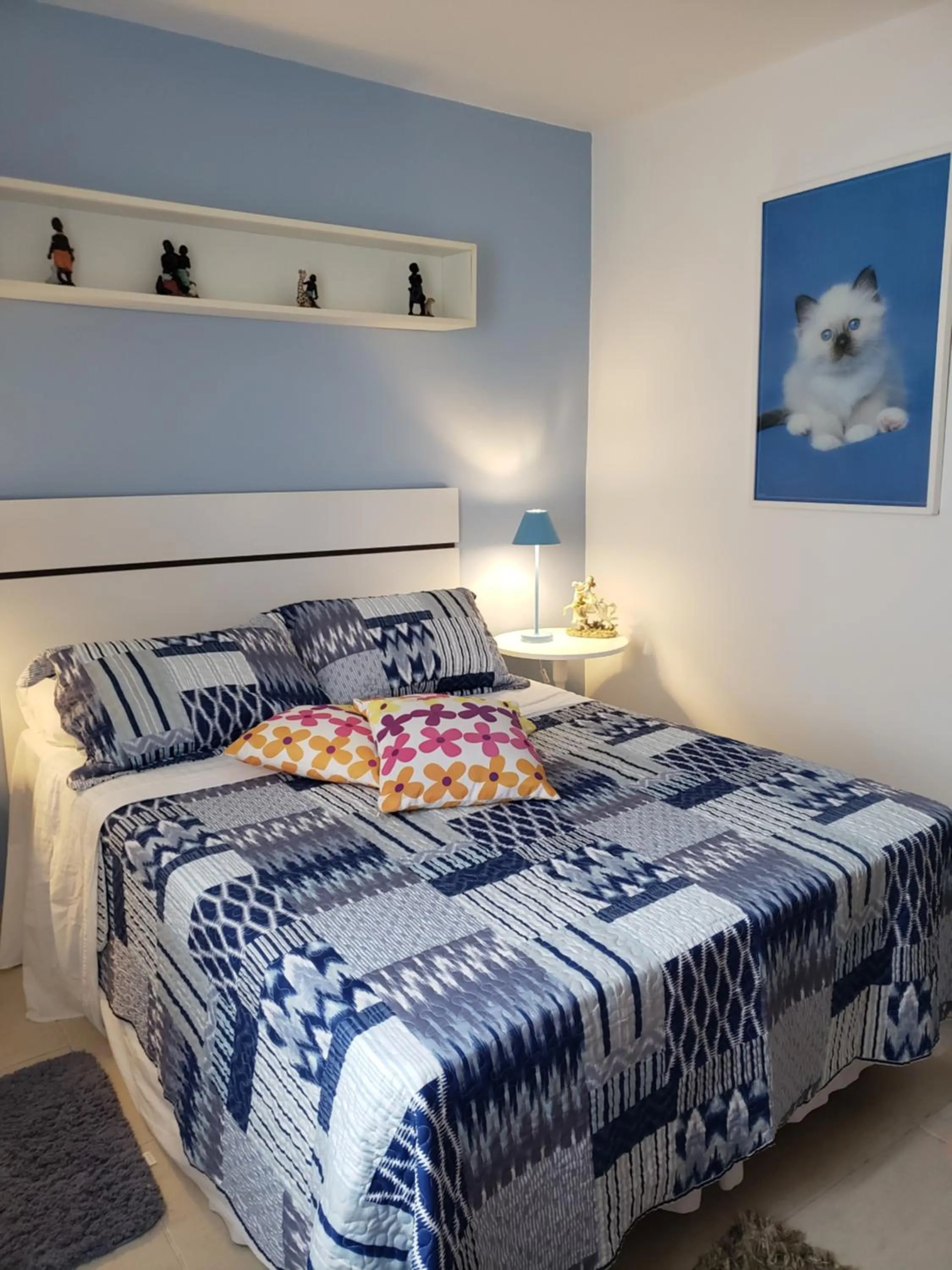 Bed in Geriba Apart Hotel