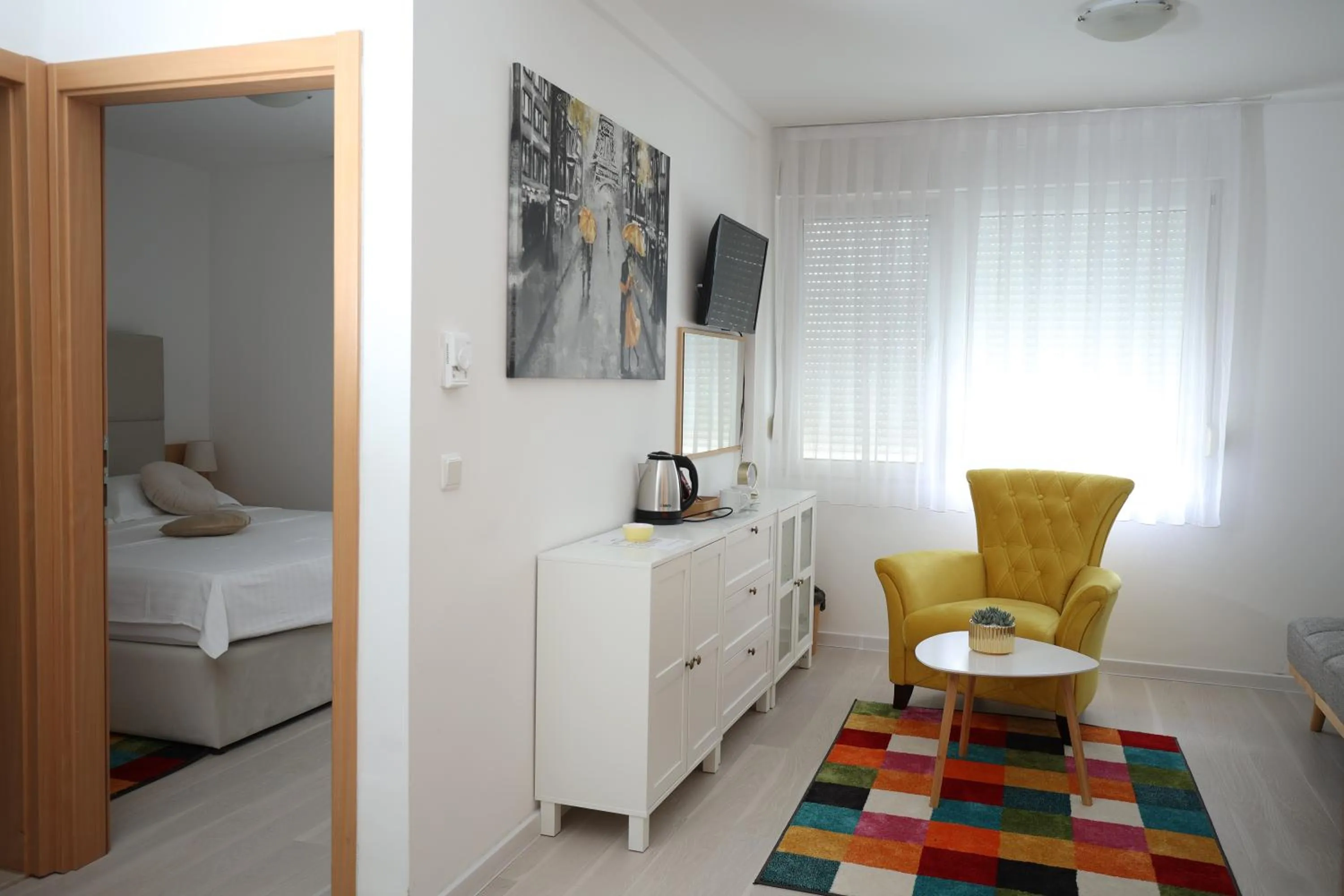 Bed in Hotel Panonija