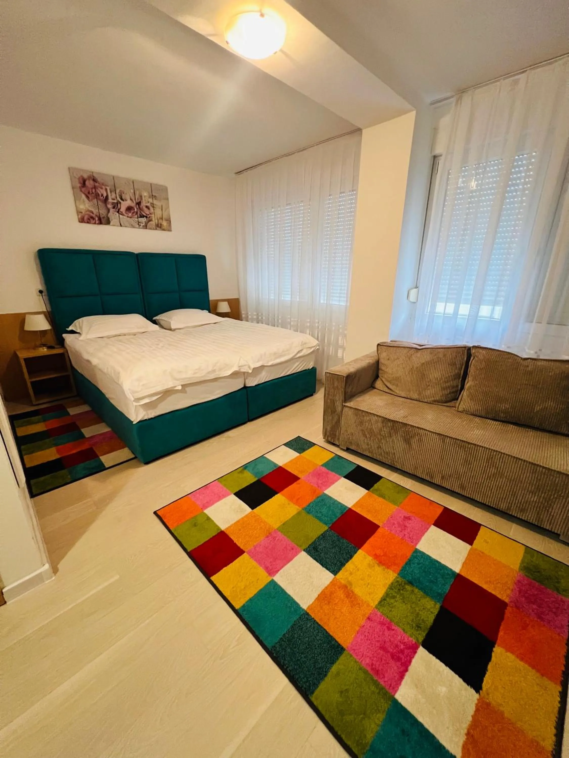 Bed in Hotel Panonija