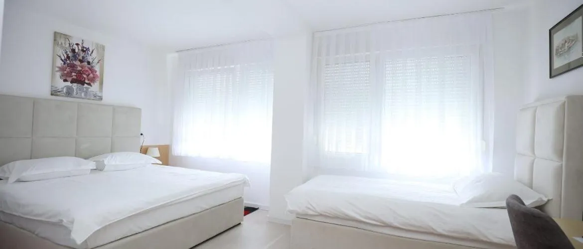 Bed in Hotel Panonija