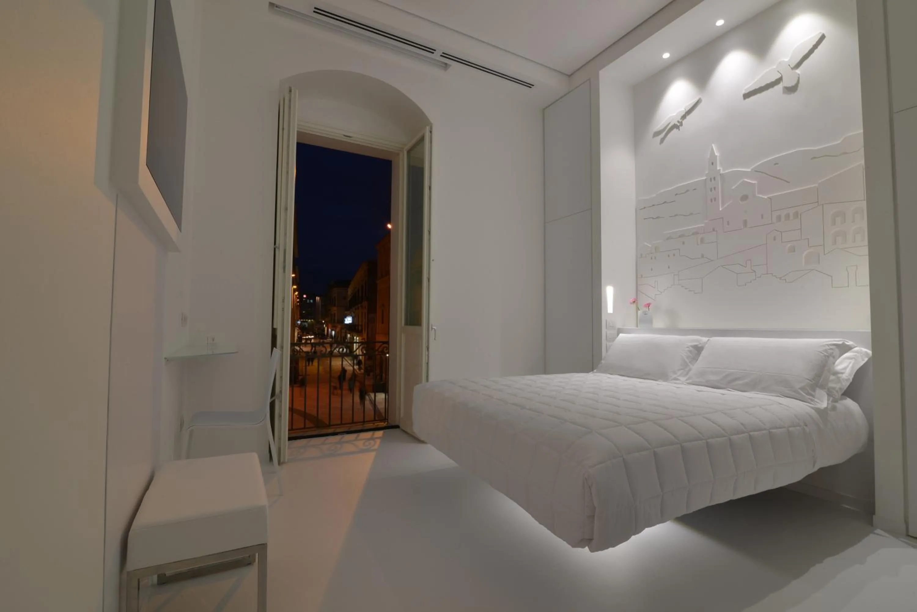 Property building, Bed in Vittorio Veneto Matera Luxury Rooms