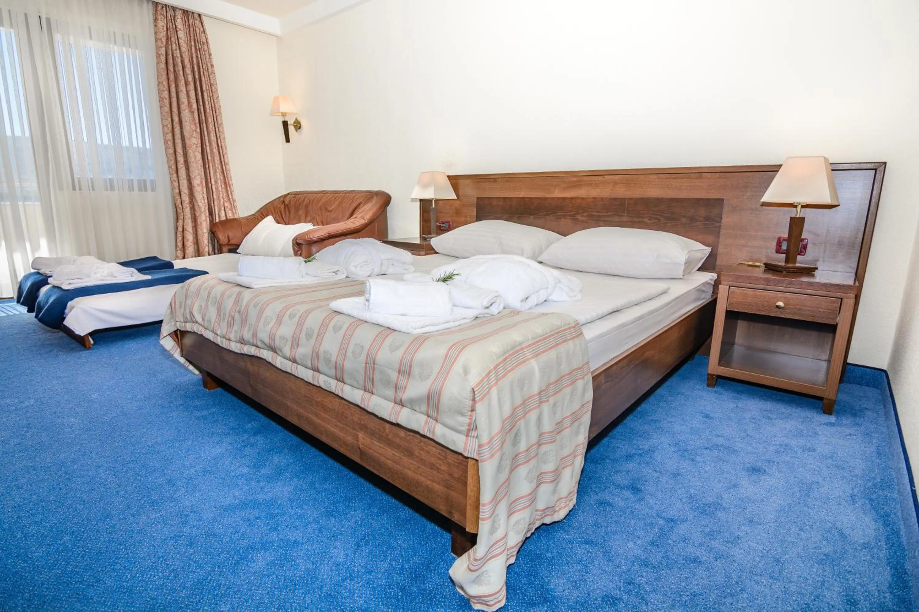 Bed in Family Hotel Pagus - All Inclusive