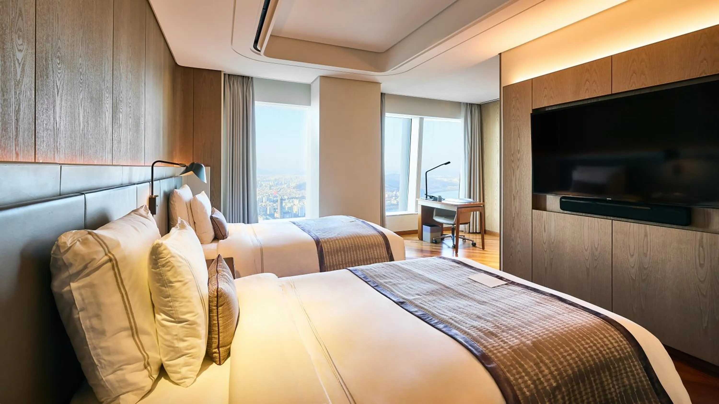 Bed in Signiel Seoul