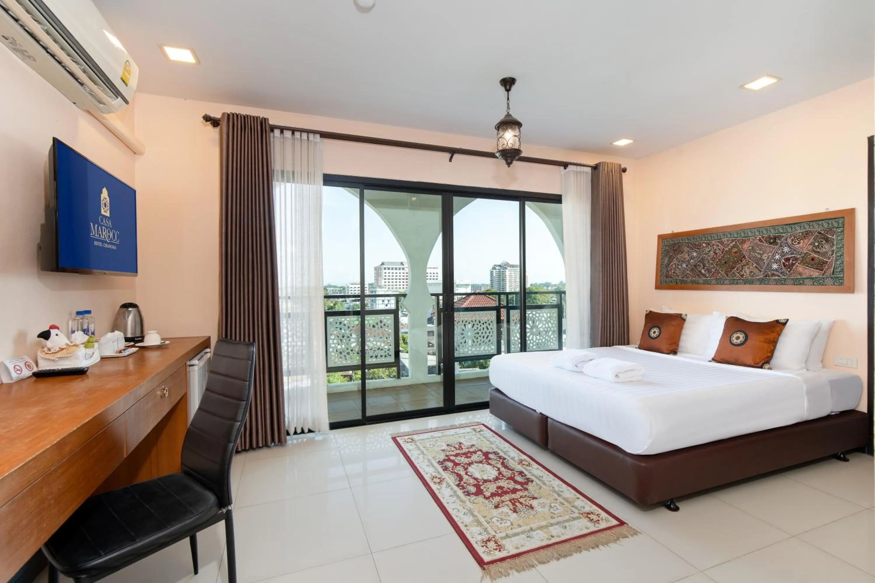 Bed in Casa Marocc Hotel