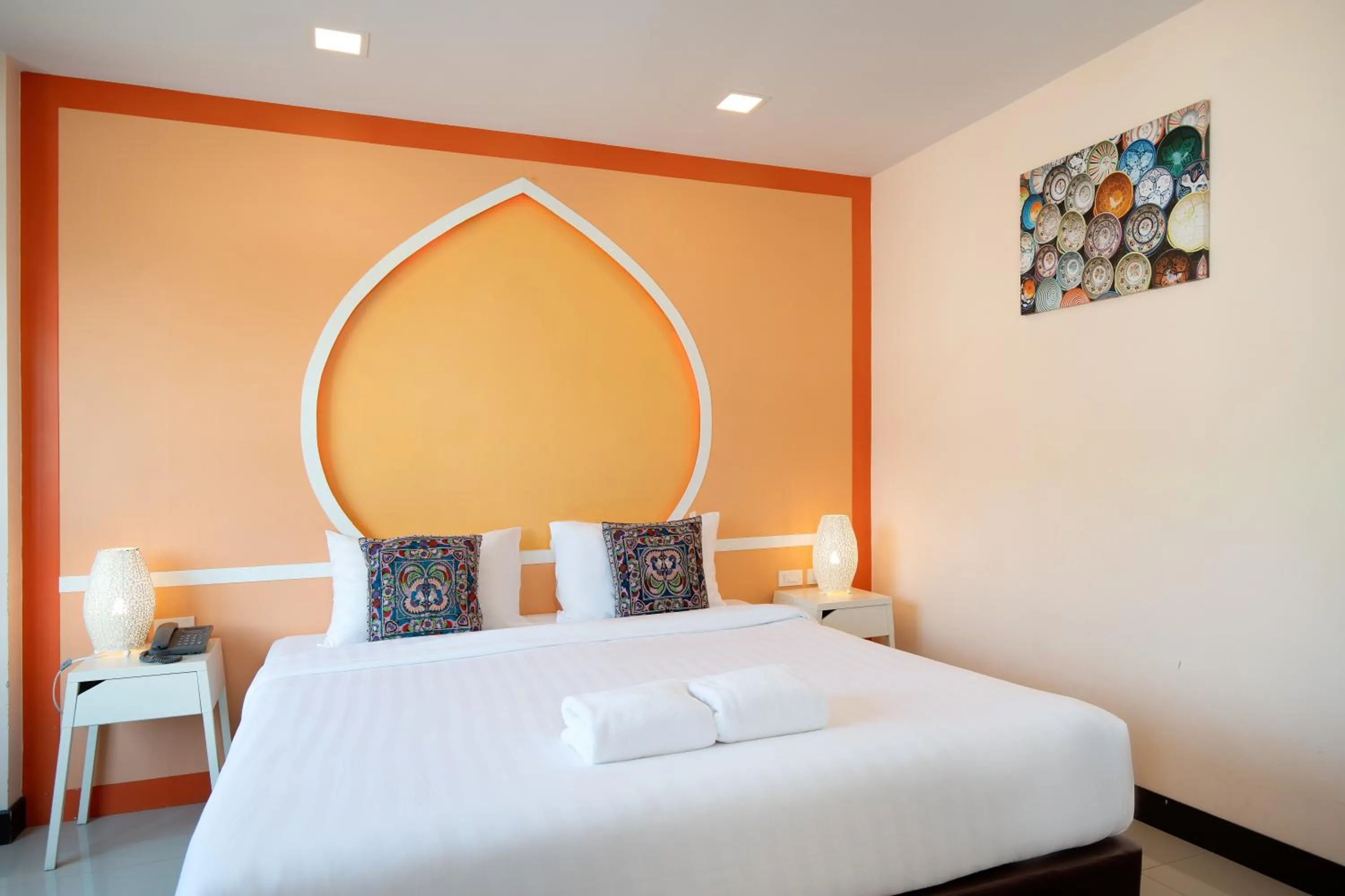 Bed in Casa Marocc Hotel