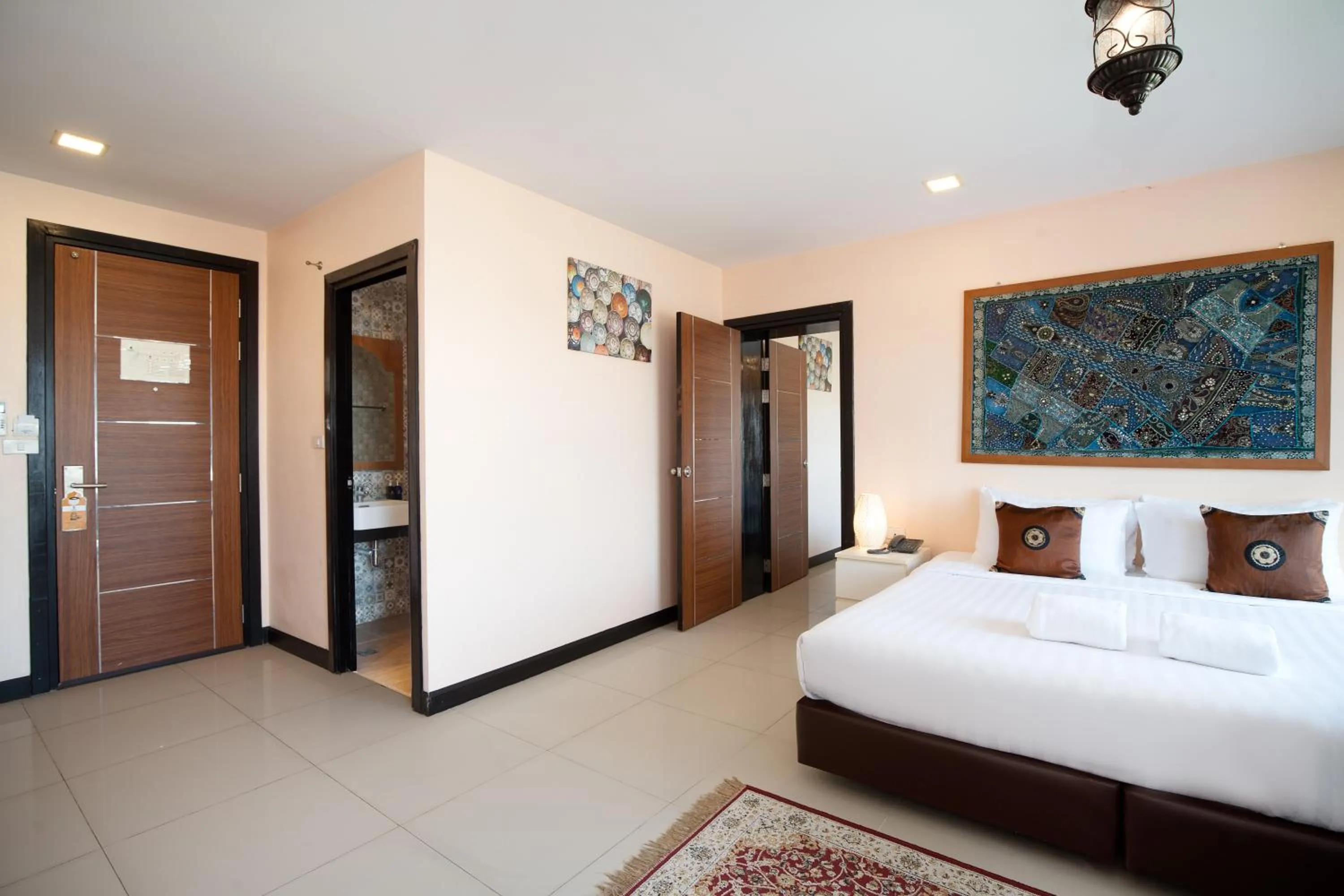 Bed in Casa Marocc Hotel