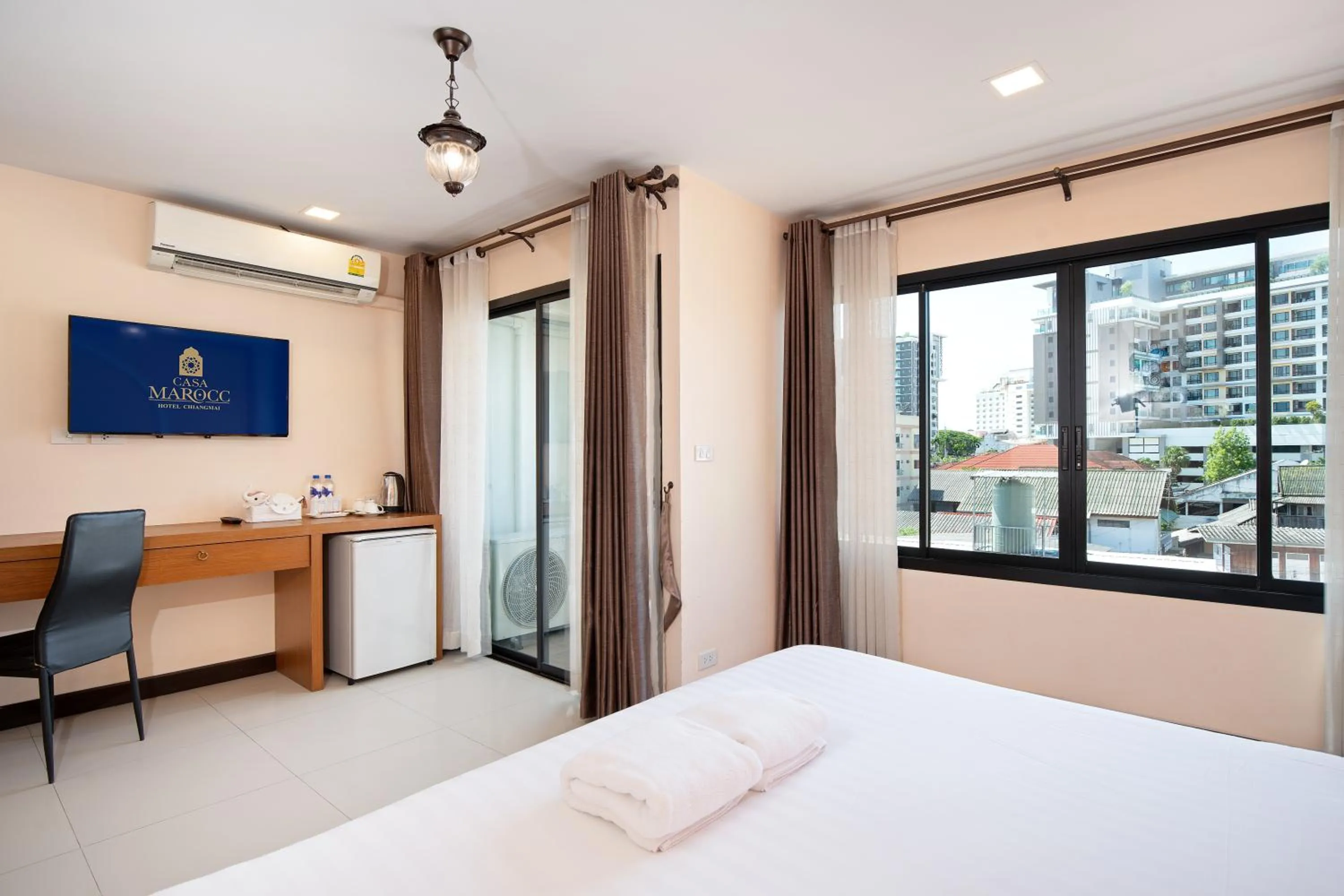 Bed in Casa Marocc Hotel