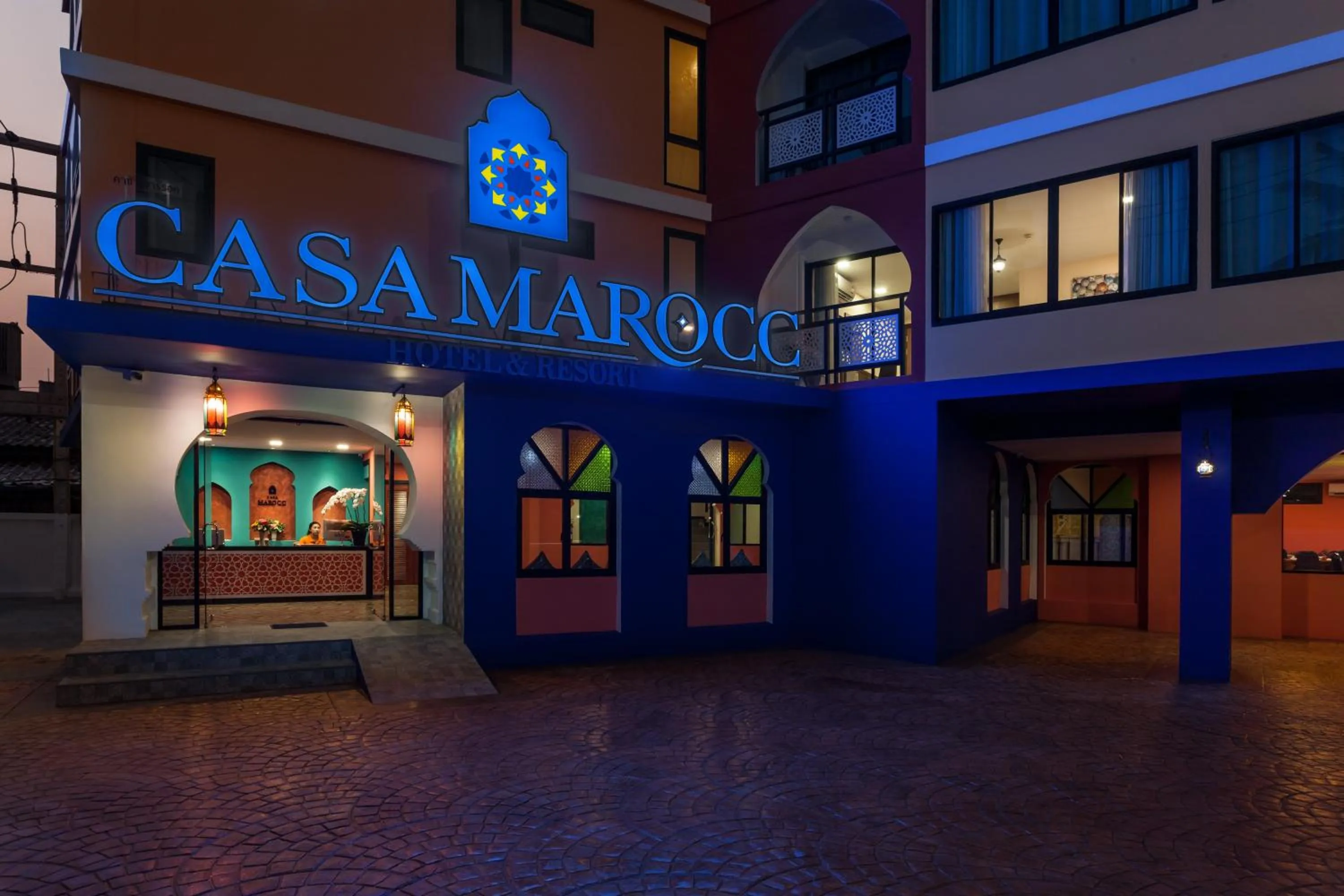 Facade/entrance in Casa Marocc Hotel