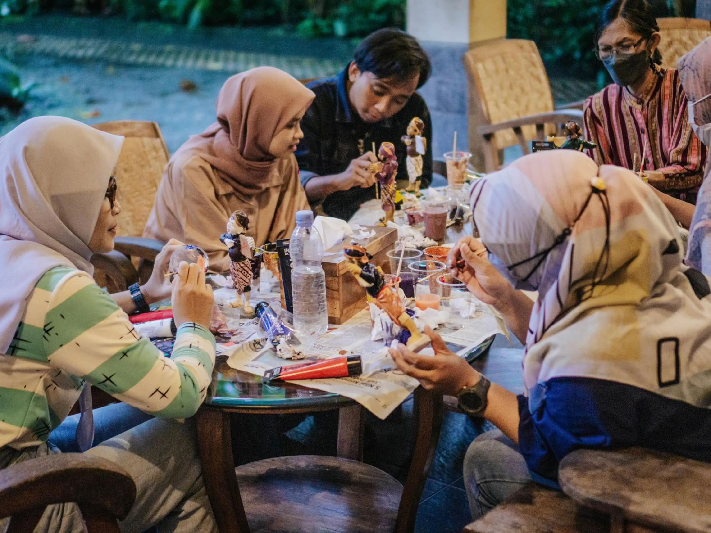 Property building in Pendhapa Art Space - PAS Limasan Homestay