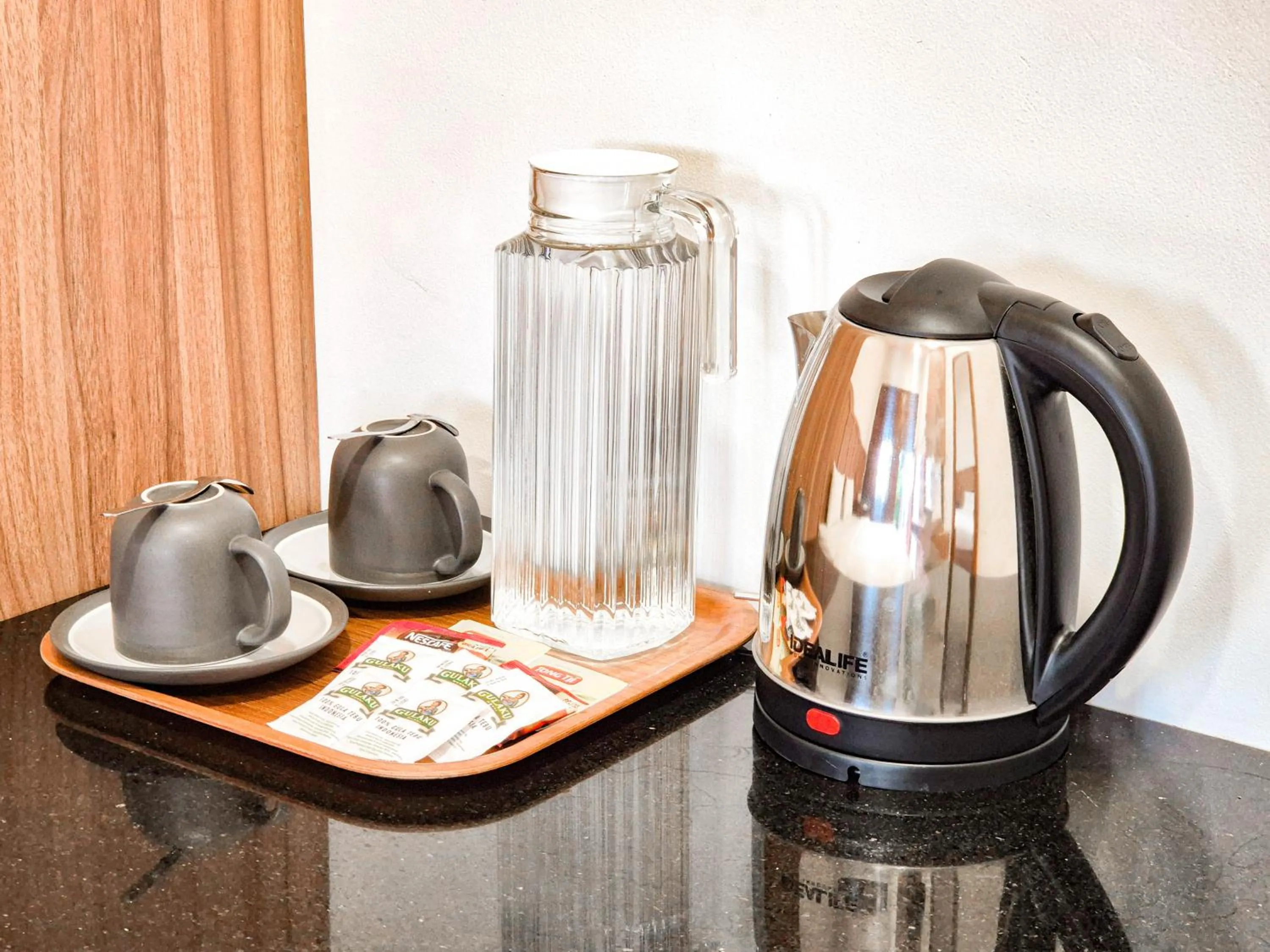 Coffee/tea facilities in Pendhapa Art Space - PAS Limasan Homestay