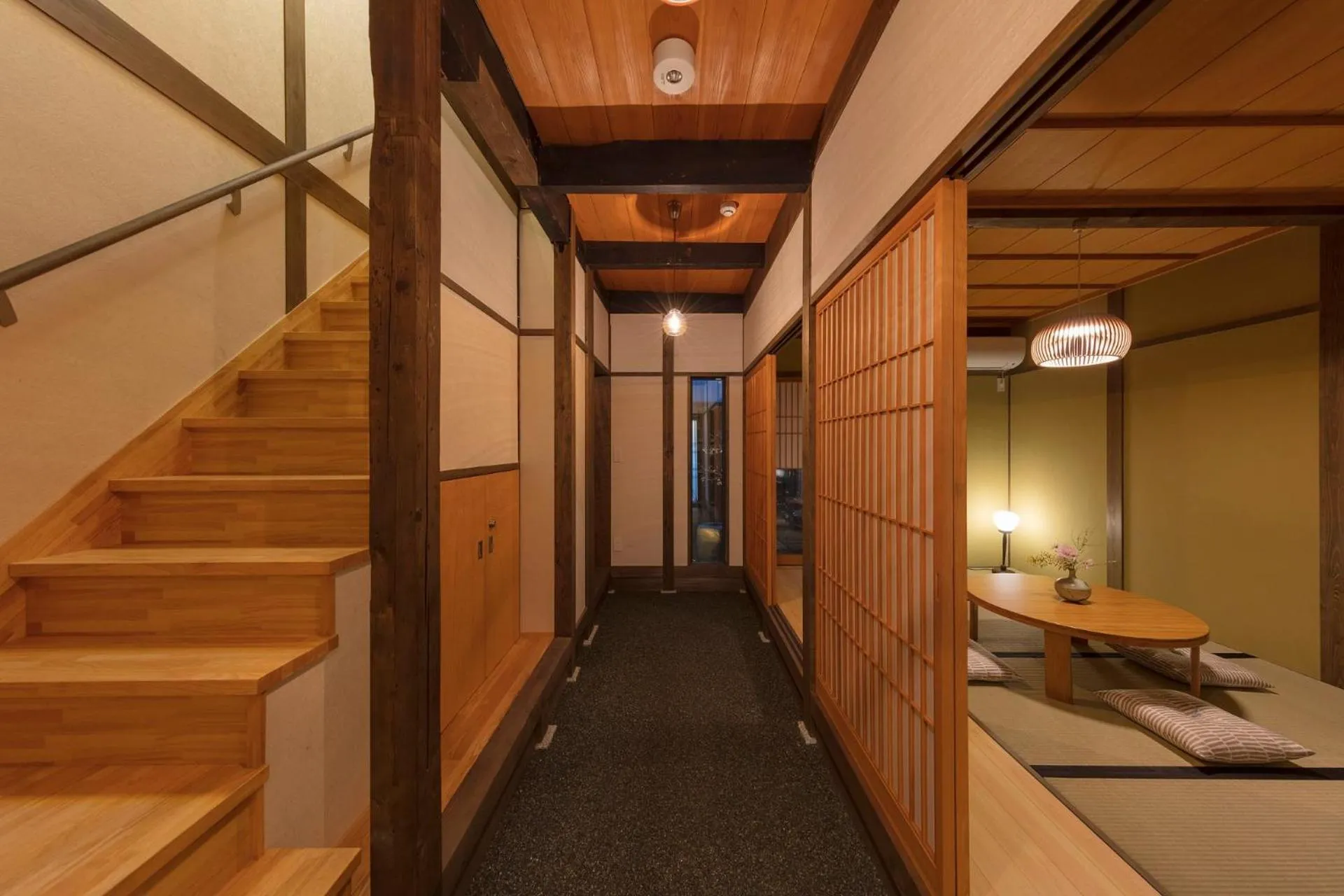 Living room in Yoshimigura Machiya House