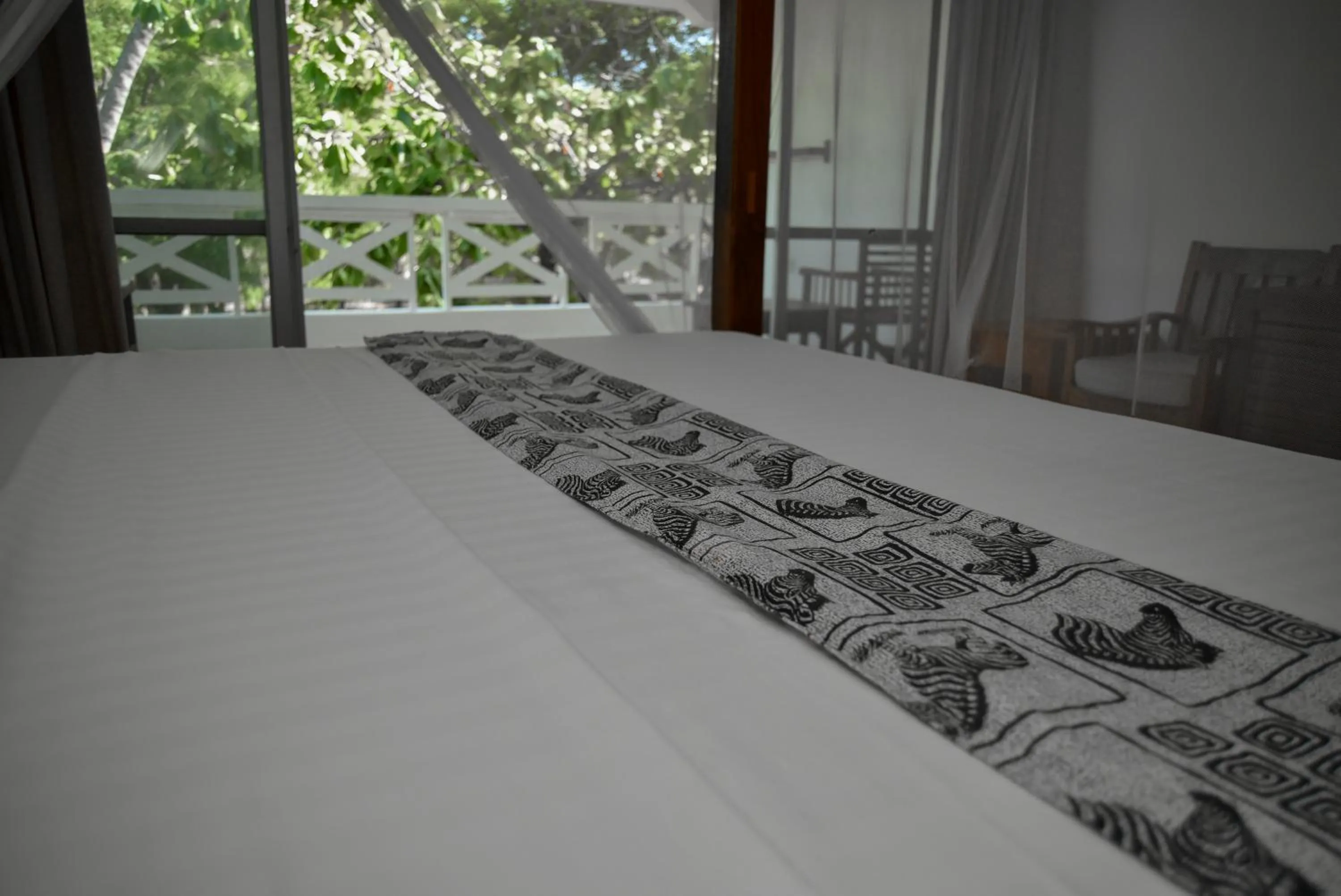 Bed in Coral Beach Resort