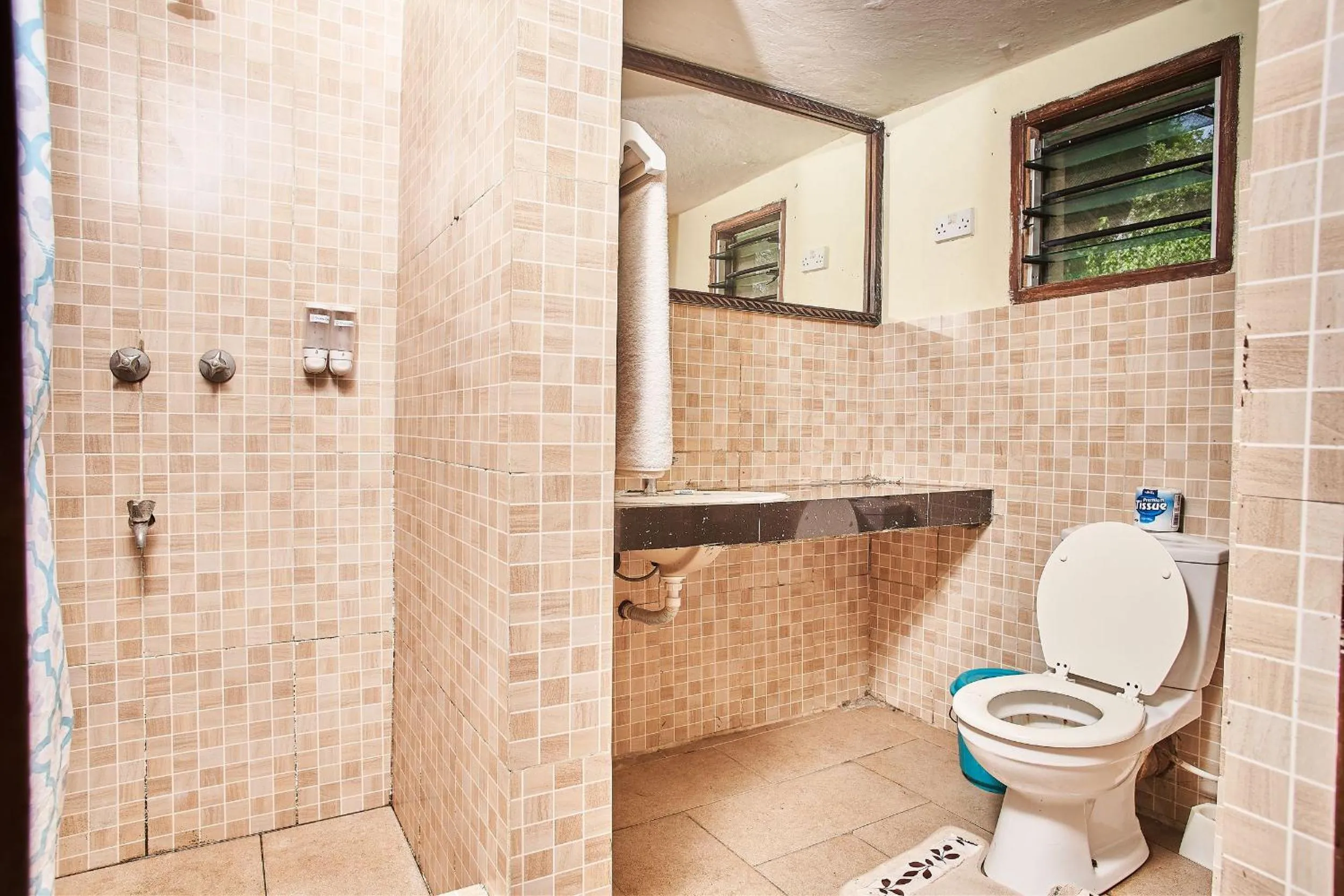 Toilet in Coral Beach Resort